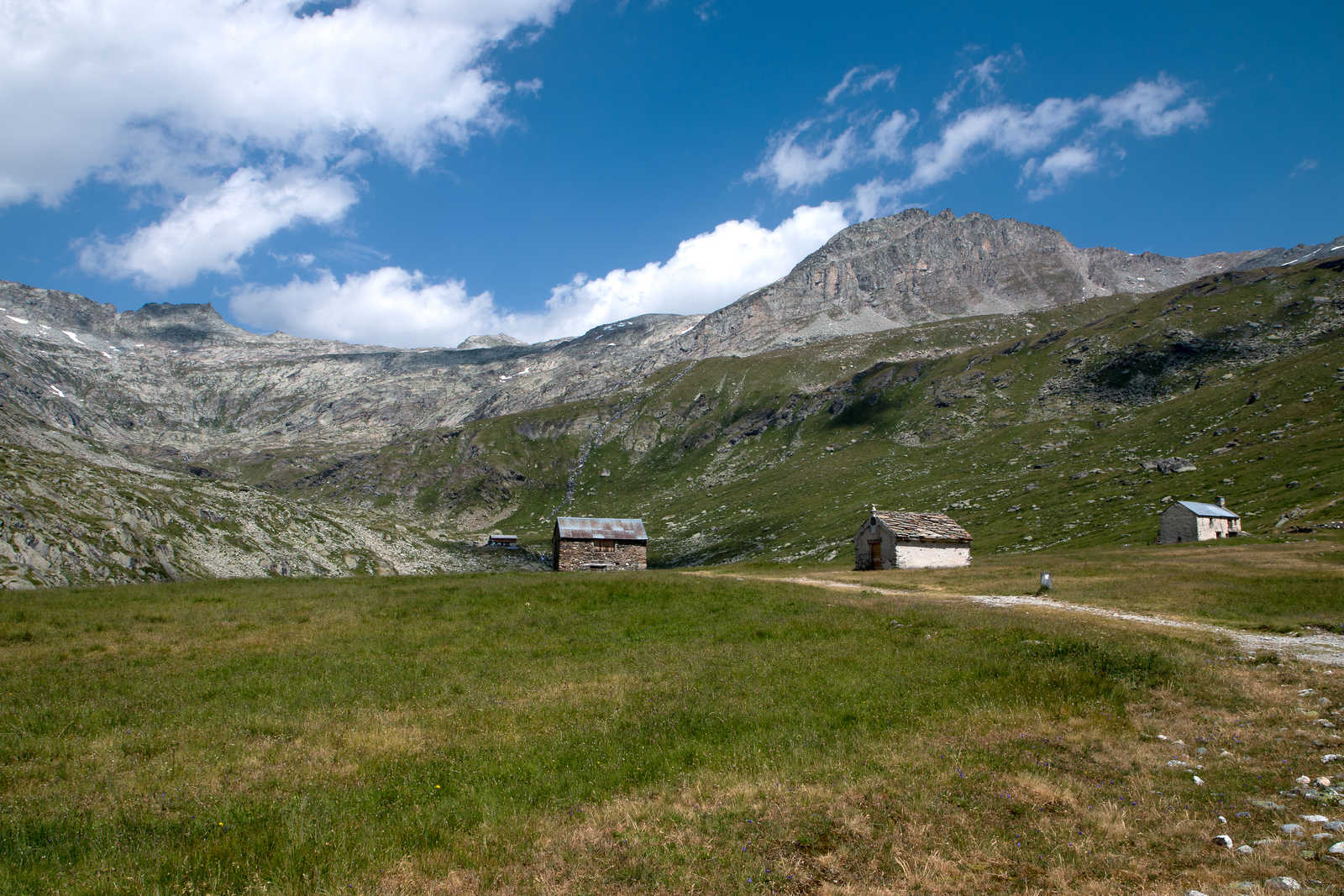 Alpages du fond d'Aussois, Parc National de la Vanoise, Alpes du Nord © Deborde Jeanmichel