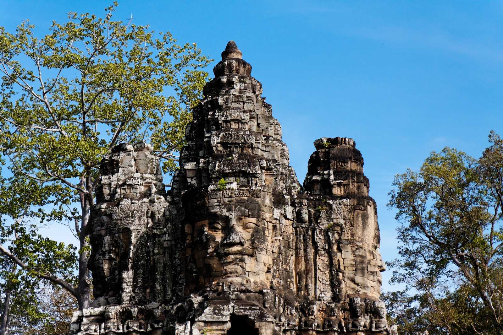 Temple de Bayon à Angkor, Cambodge © G. ROHART