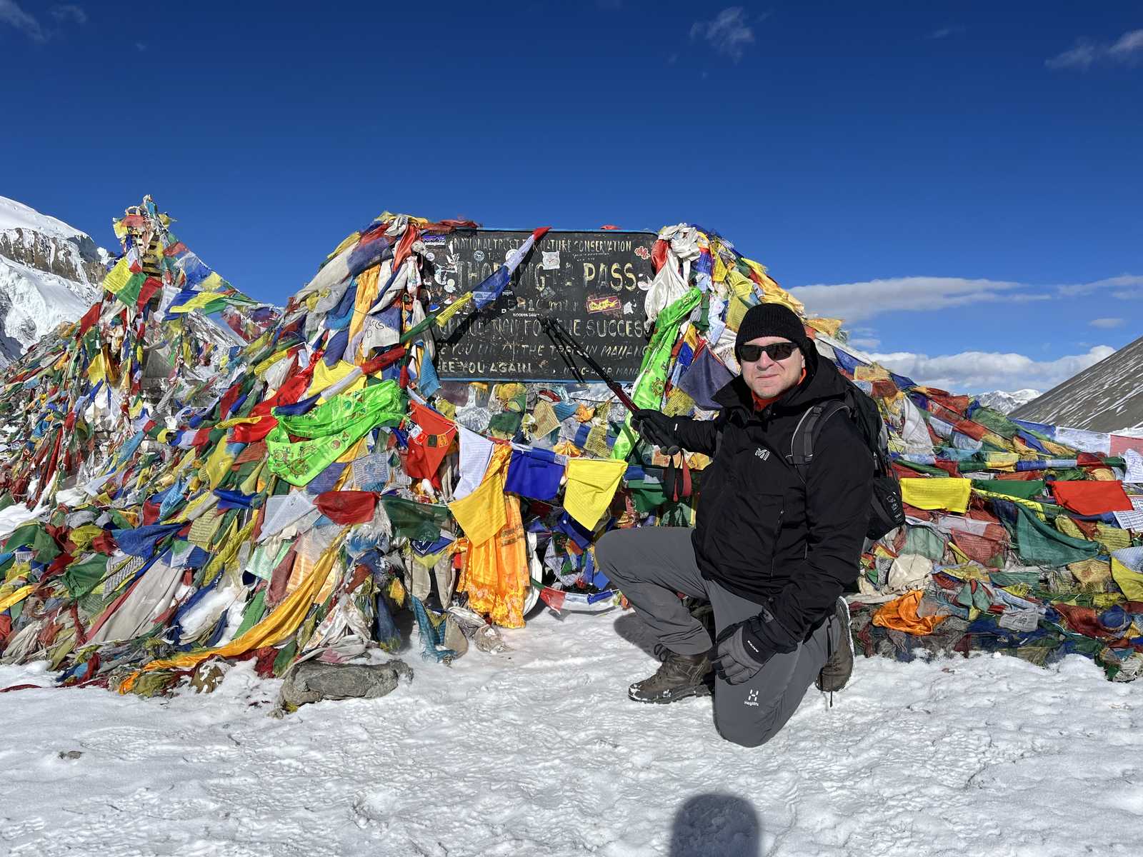 Arrivée au Col de Thorong © Le Borgne Dora