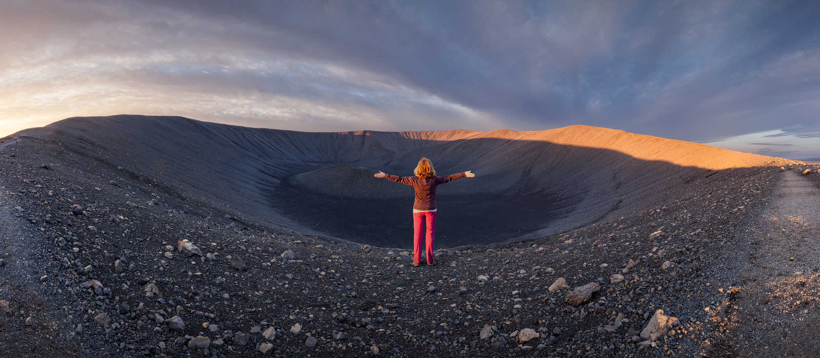 Au sommet du cratère de Myvatn © Rasica