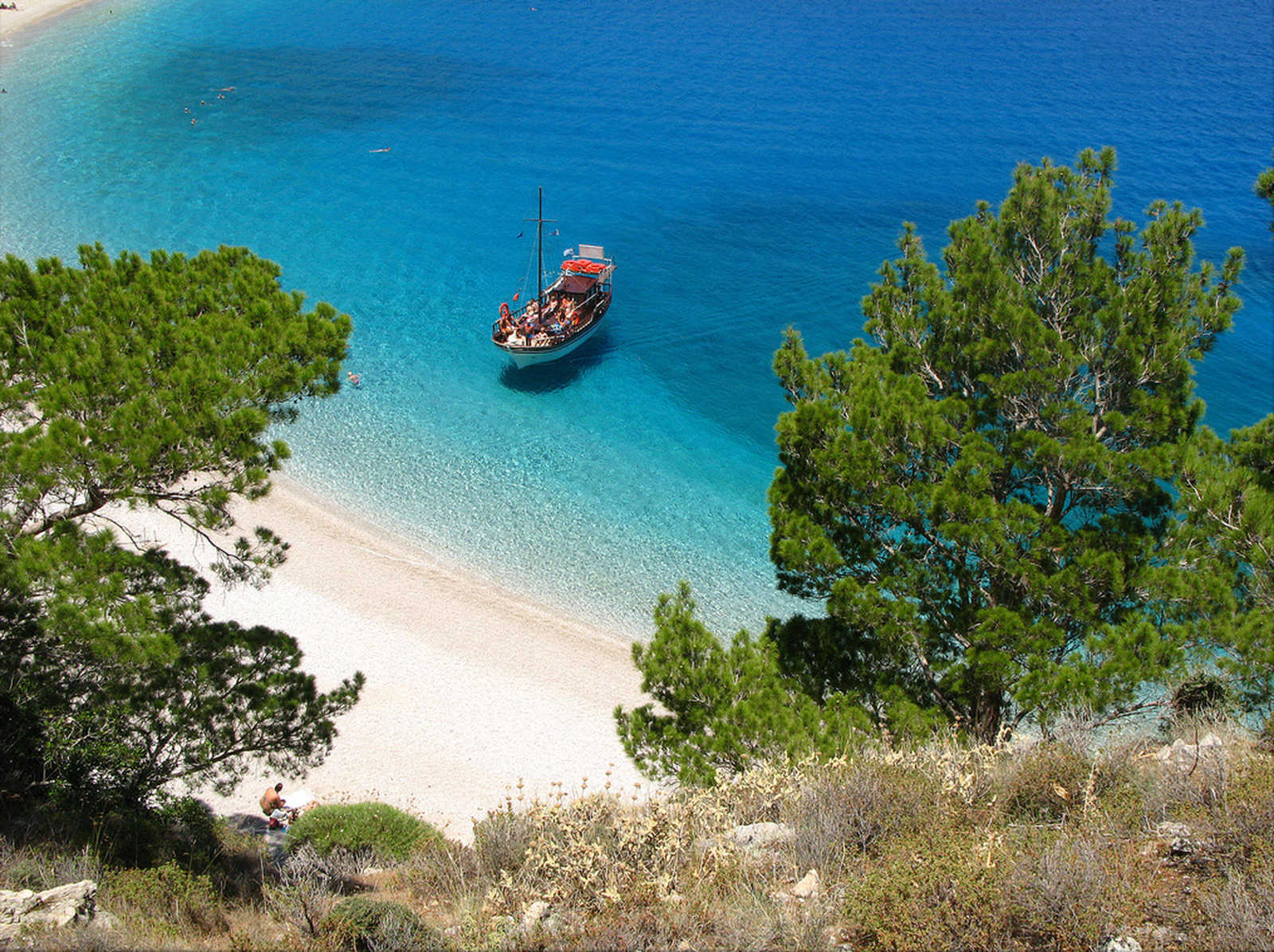 Balade en caïque, Cyclades © OT GRECE CRETE