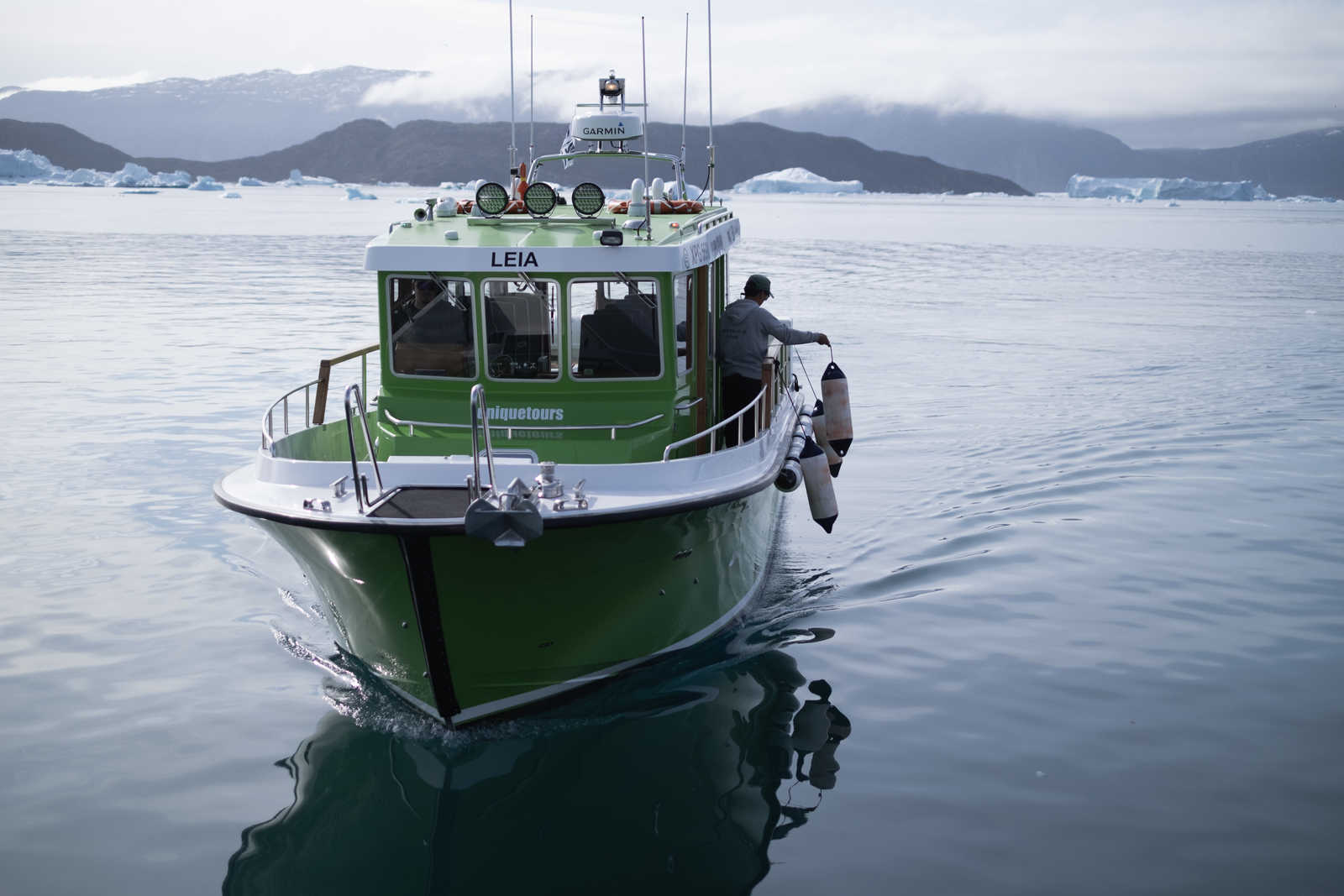 Bateau au Groenland © Ariza Charles