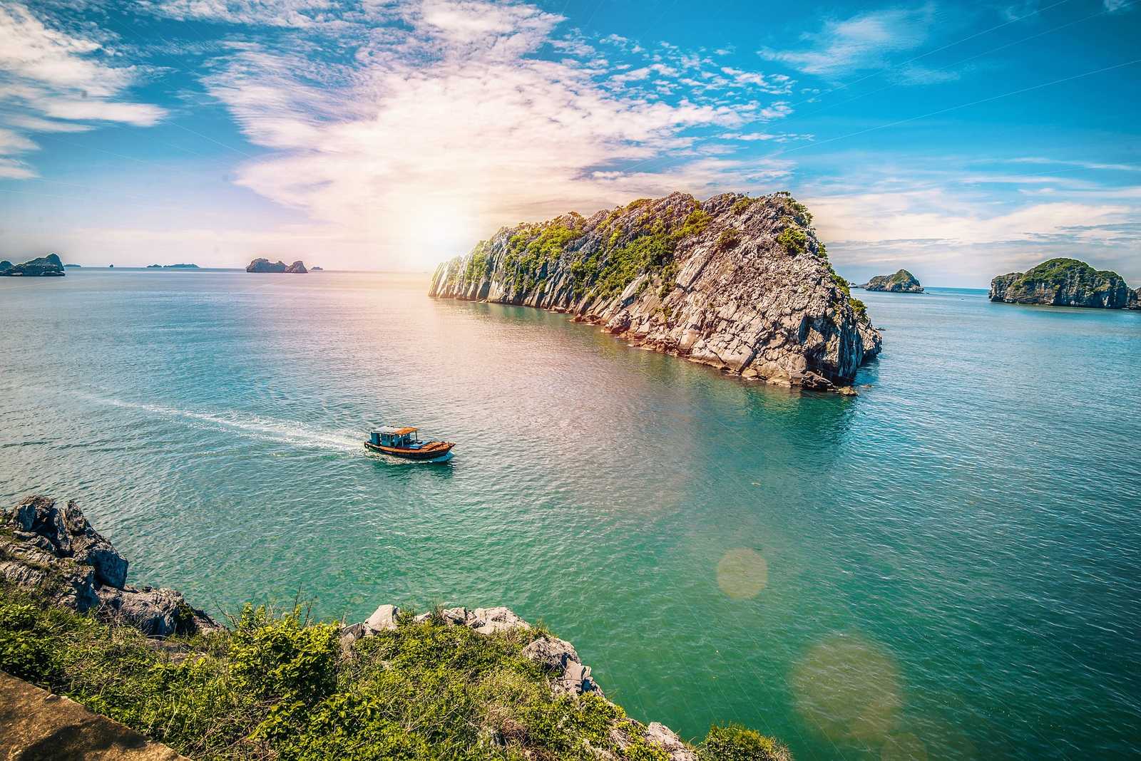 Image Le Vietnam du nord au sud et détente sur l'île de Côn Son