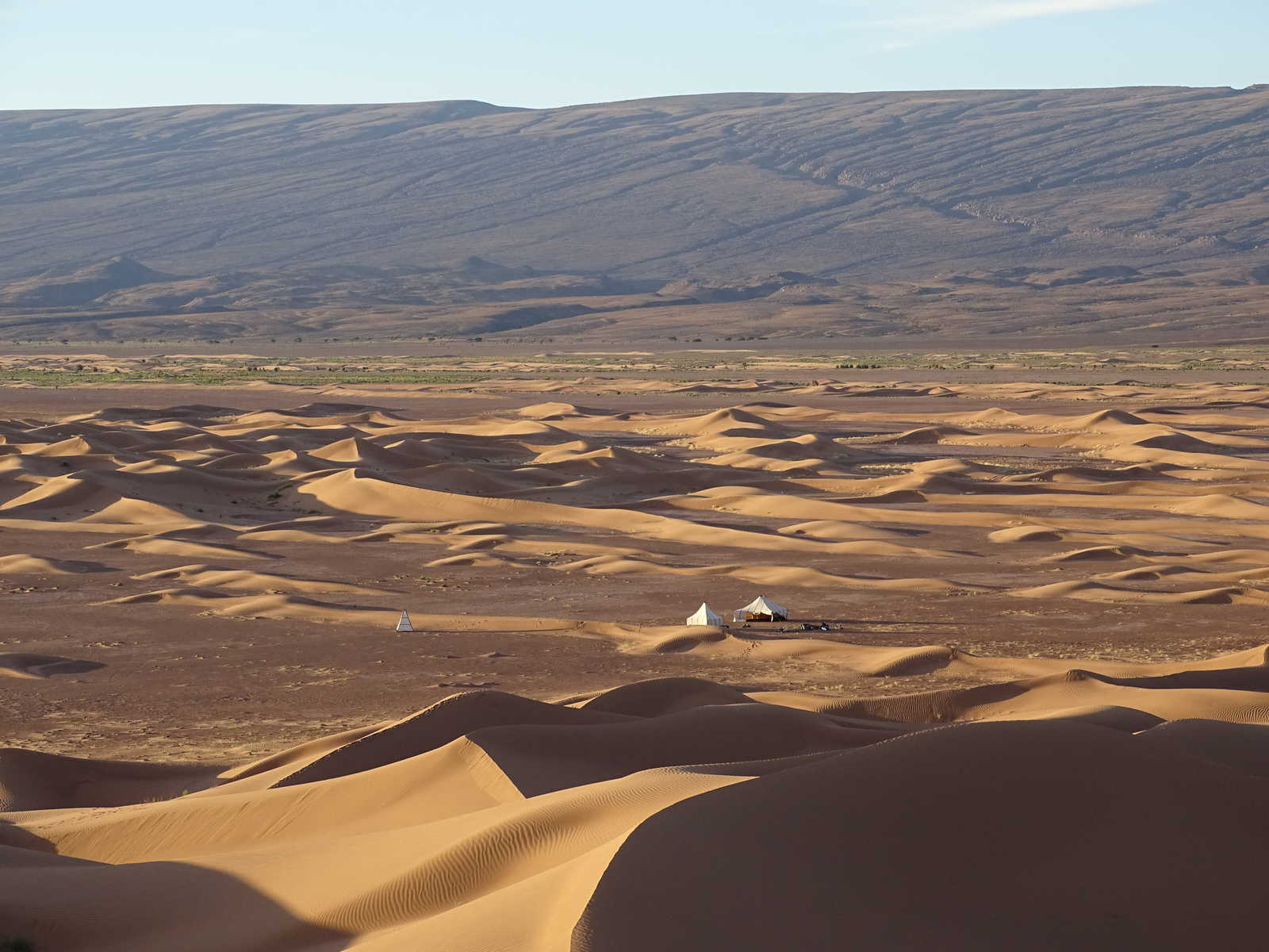Bivouac dans les dunes, Drâa, Maroc © Jammet Mélanie