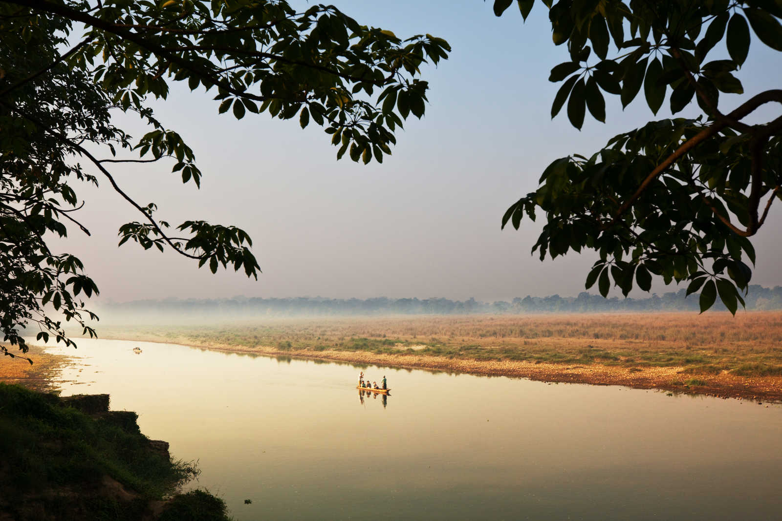 Canoë dans le parc de Chitwan © Galyna Andrushko