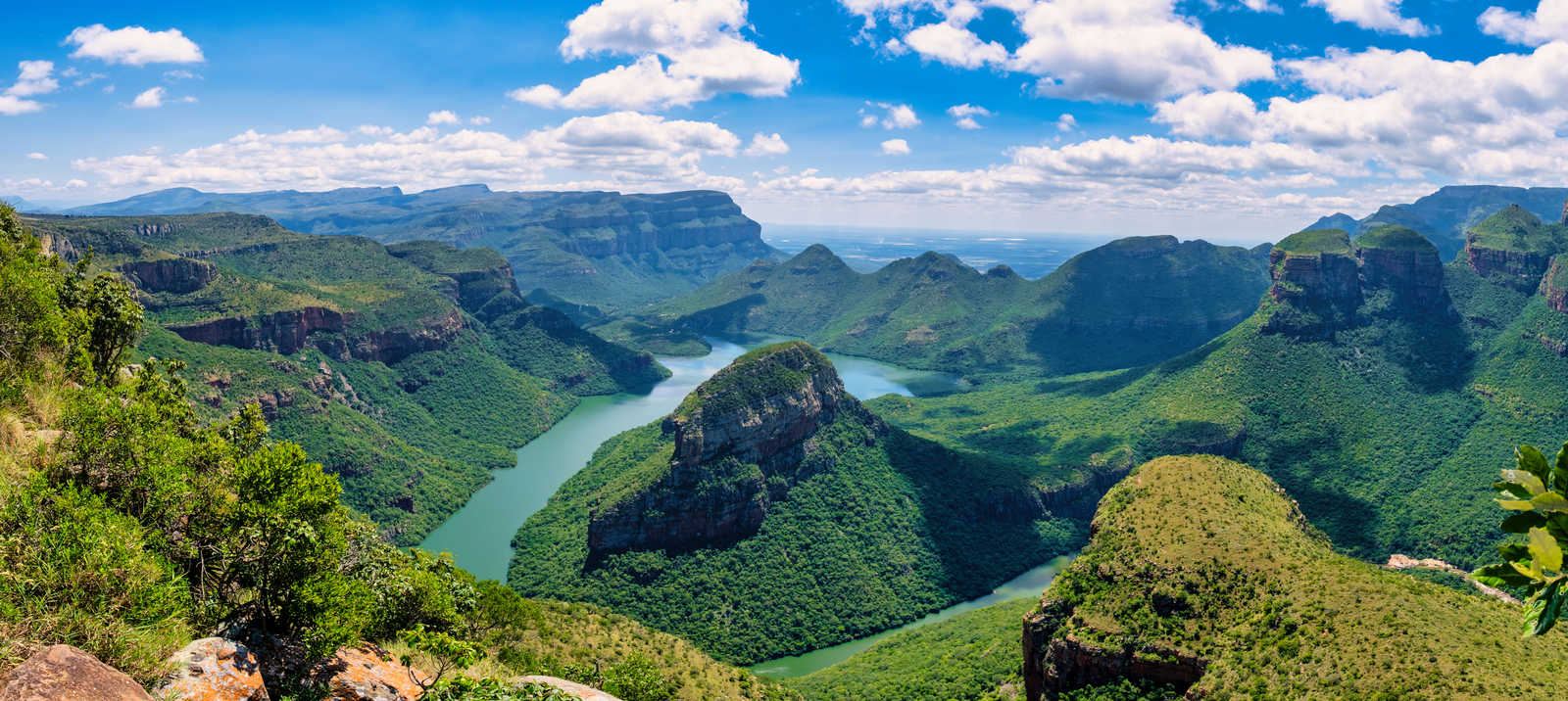 canyon de la rivière Blyde en Afrique du Sud © Baarssen Fokke
