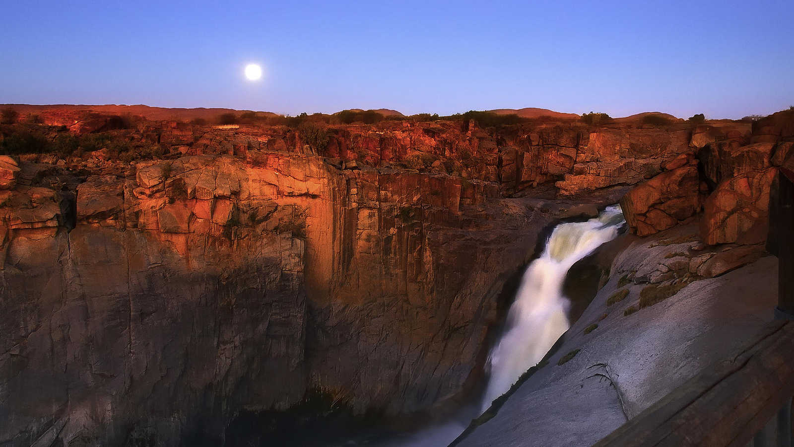 Cascades dans le Parc National de Augrabies Falls © The Travel Café