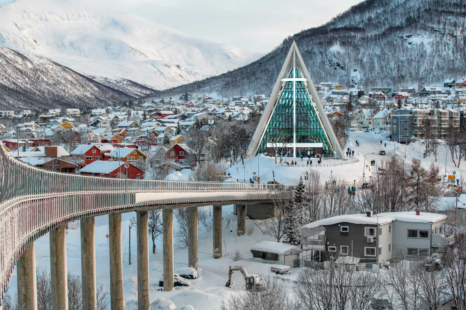 Cathédrale arctique de Tromso © Blickfang