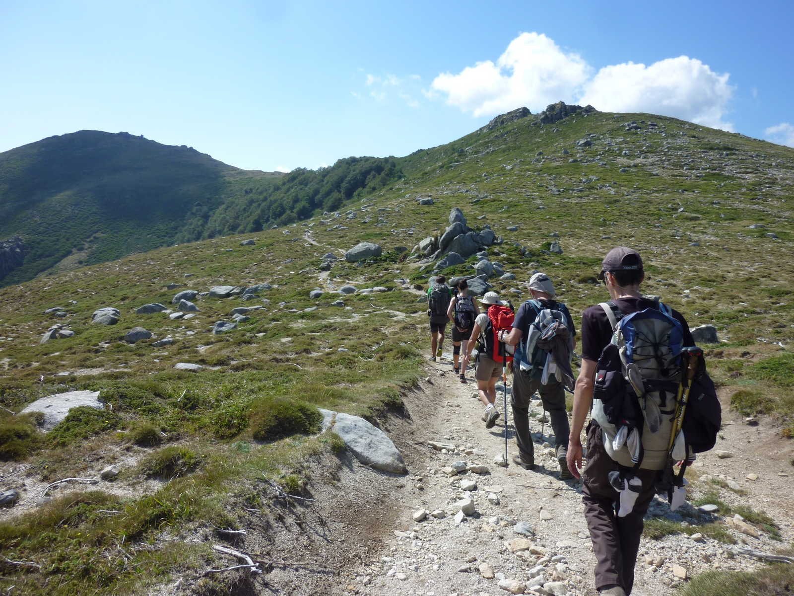 Randonneurs au sud du GR20 © O. LACAZE