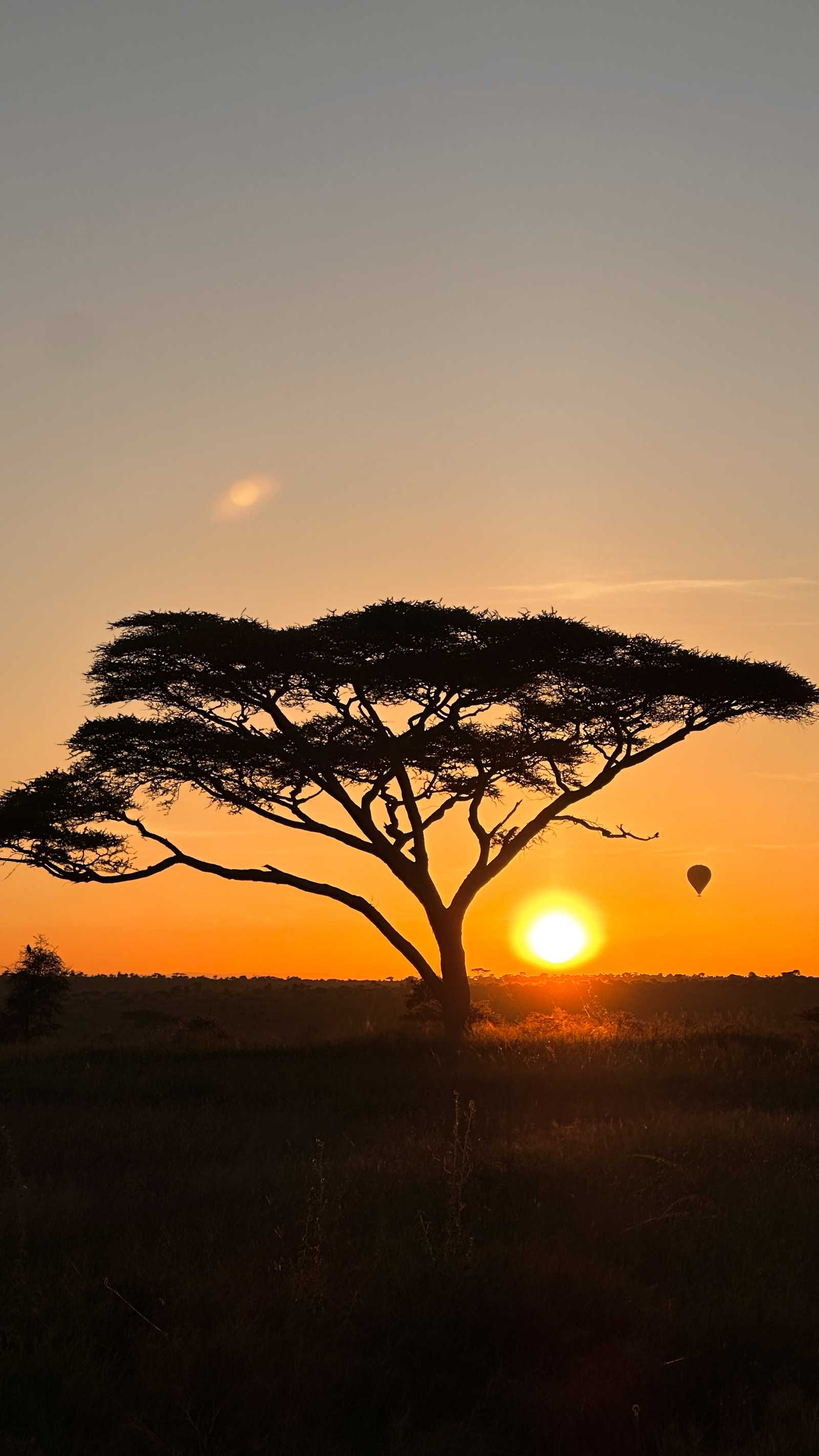 Coucher de soleil en Tanzanie © Perrin Kalani