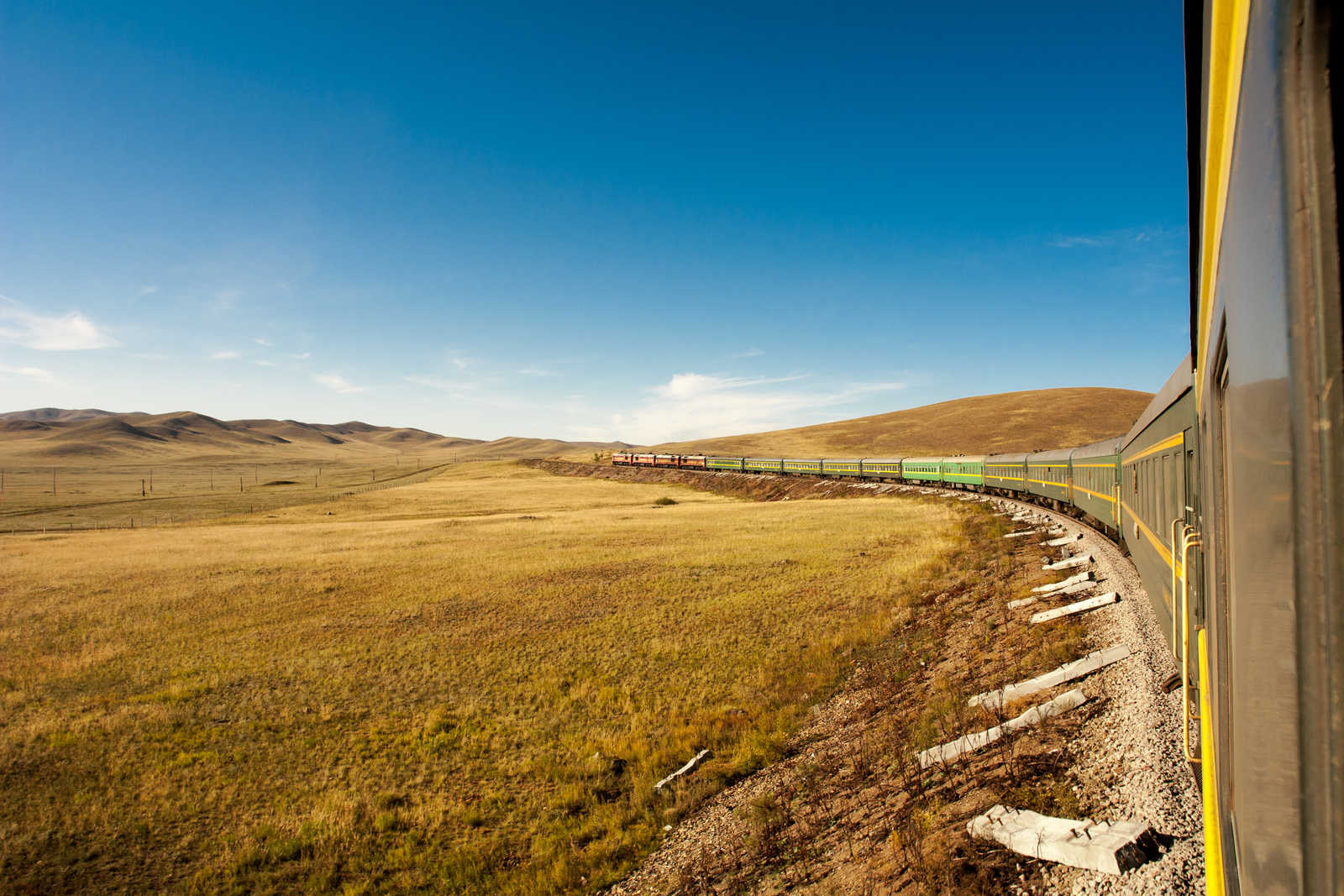 Image Steppes du Terelj et désert de Gobi par le train
