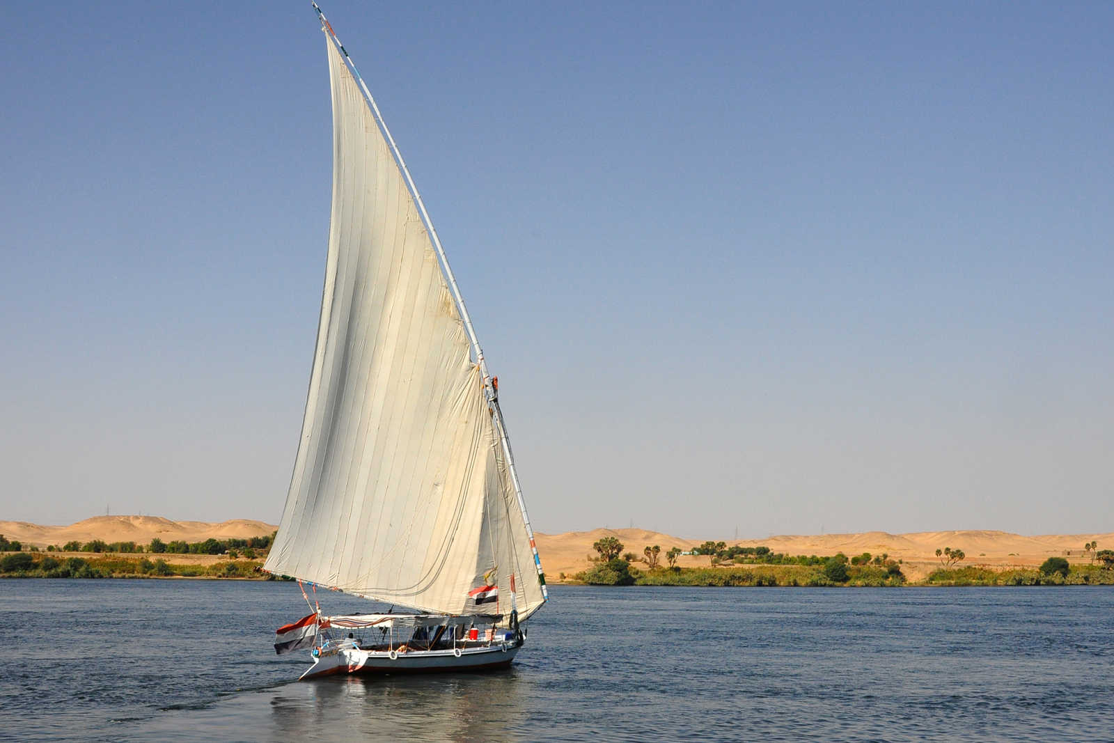 Descente du Nil en felouque en Egypte © Coston Jean-Pierre