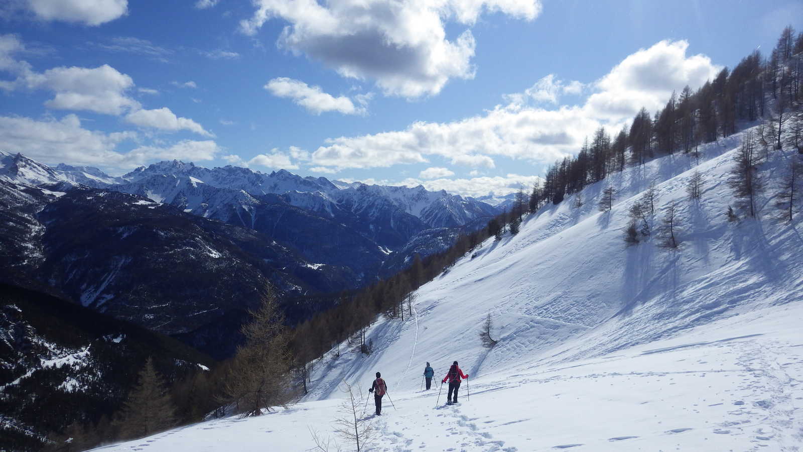 Descente vers le hameau de Souliers, Queyras © Vigneron Perrine