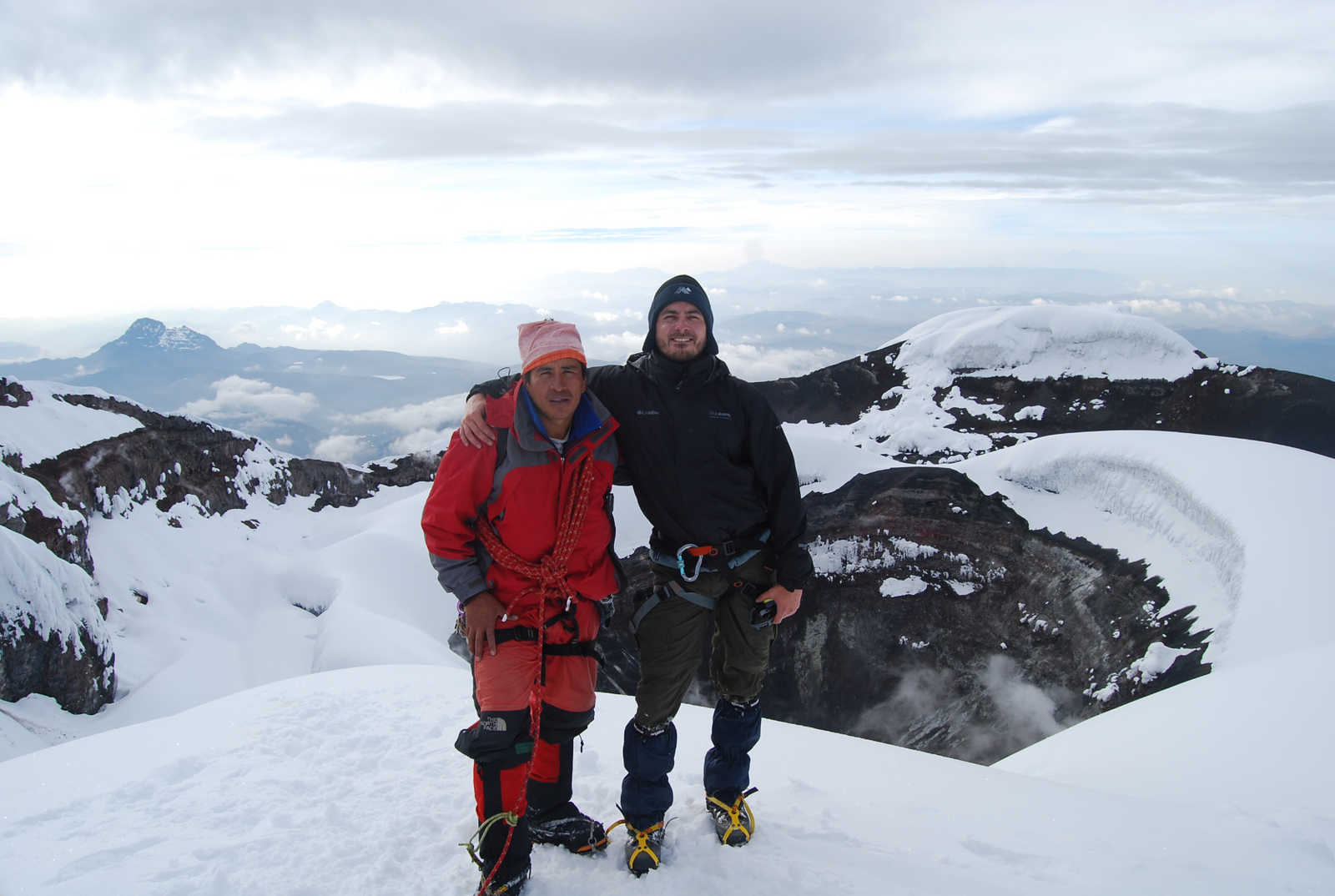 Au sommet du volcan Cotopaxi, Equateur © Giraud Raphael