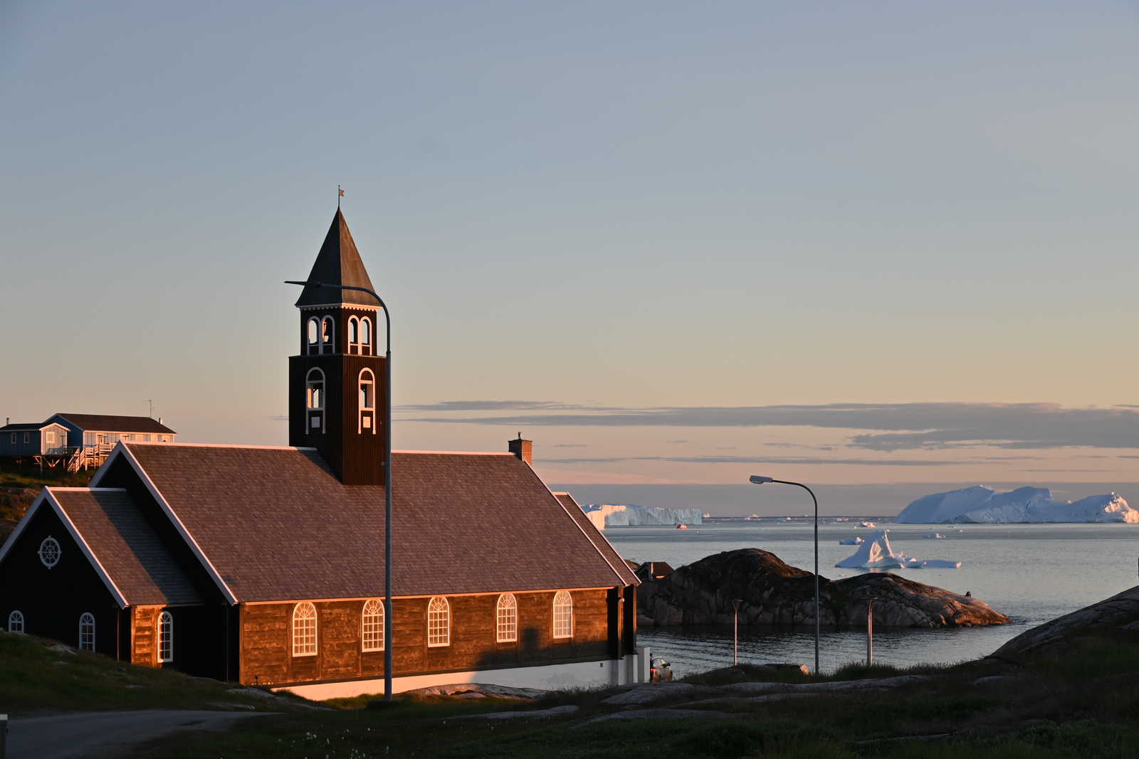 Eglise d'Ilulissat © Martin Grégory