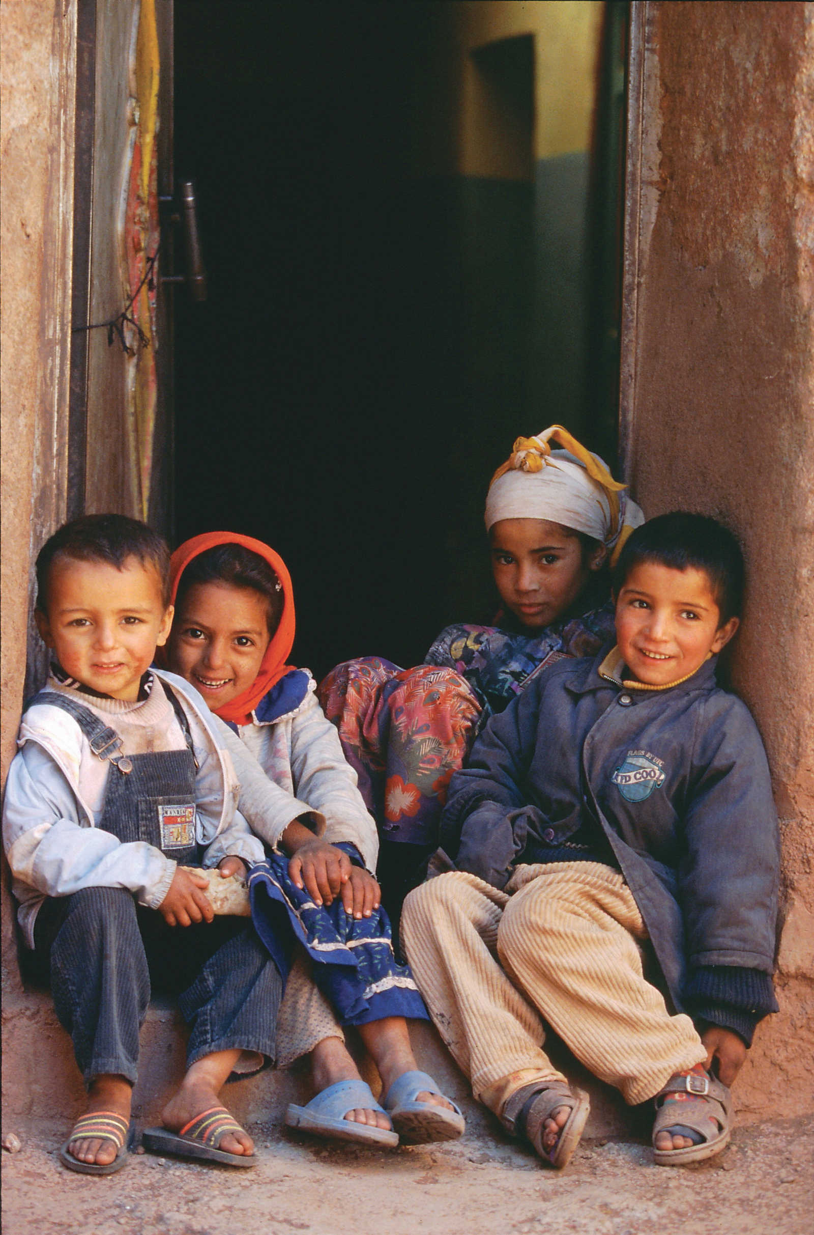Enfants berbères, Maroc © X. RICHER