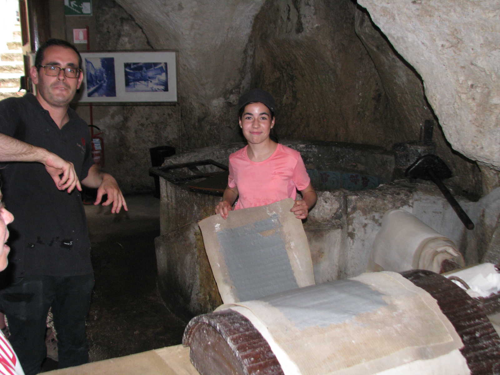 Fabrication de papier au Ravin des Moulins en Italie © Martin Laprade Alexandra