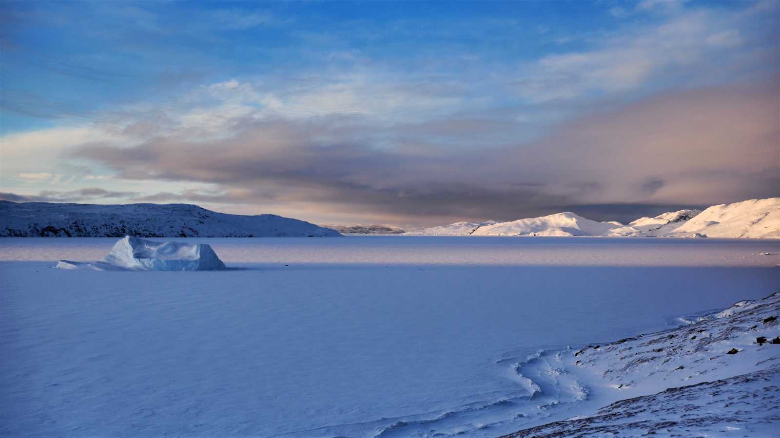 Paysage en hiver © Legain Clément