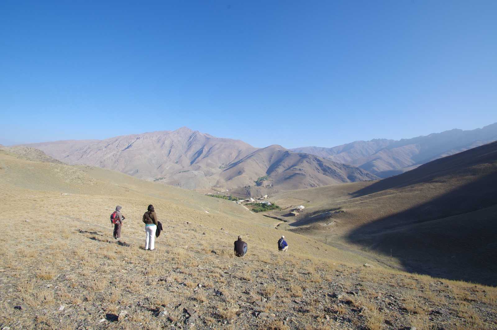 Groupe randonneurs montagnes ouzbekistan hayat © F.OLIVO