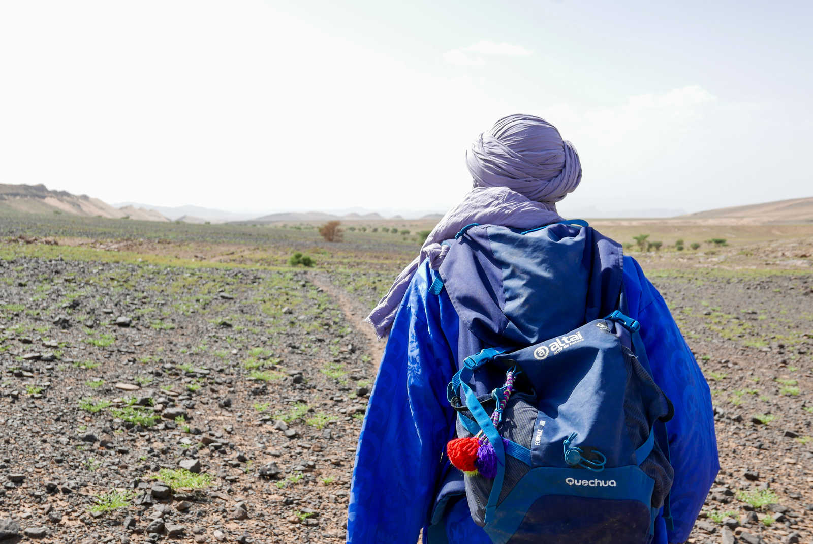 guide altai de dos au maroc © Della Libera Silène