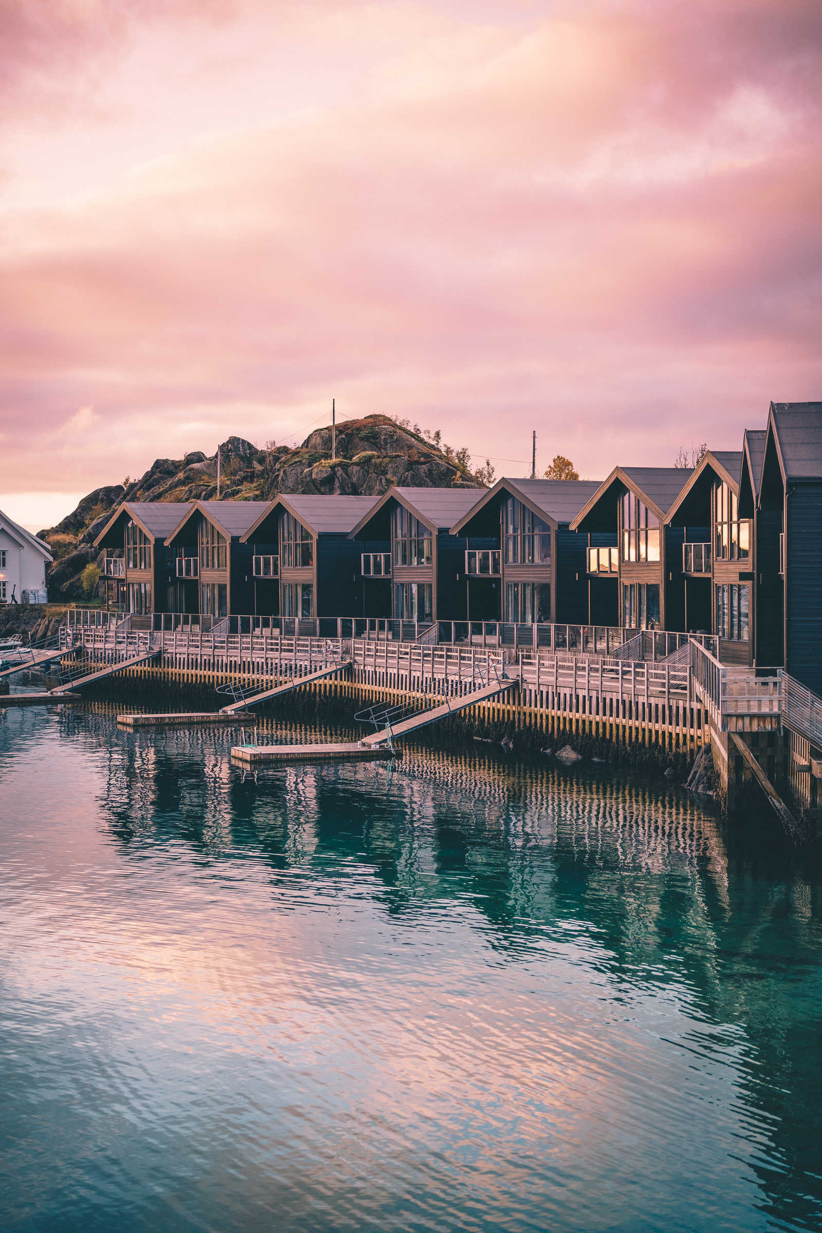 Hébergement sur l'île de Senja © Hamn I Senja