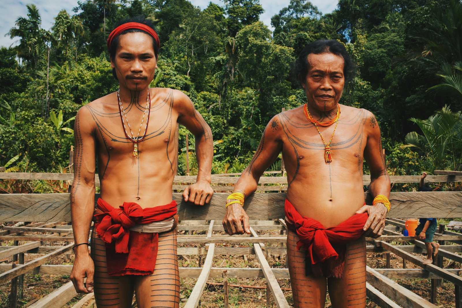 homme de la tribu mentawai à Sumatra © Life Stock