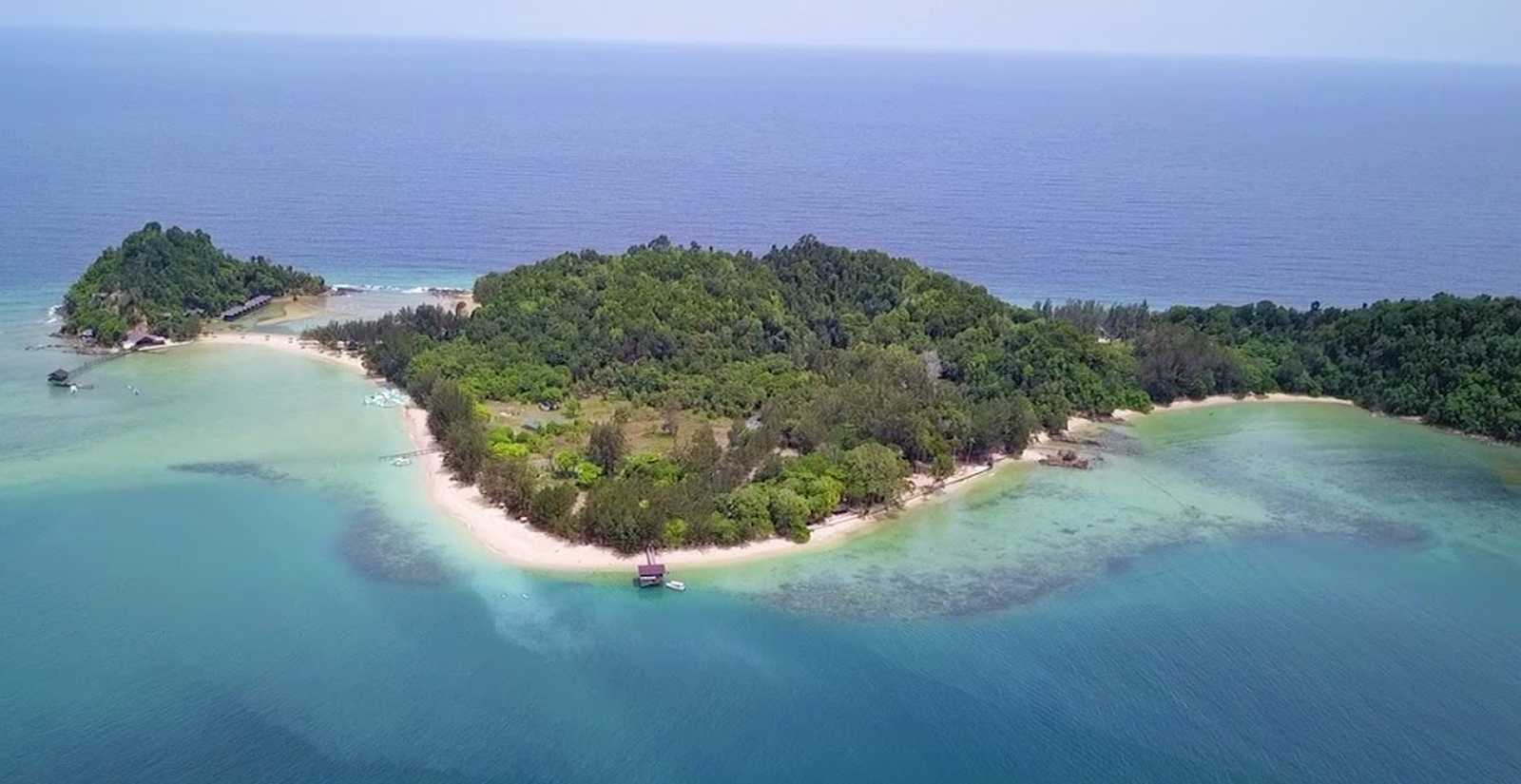 Ile de Dinawan  vue d'en haut © Longeau Lionel
