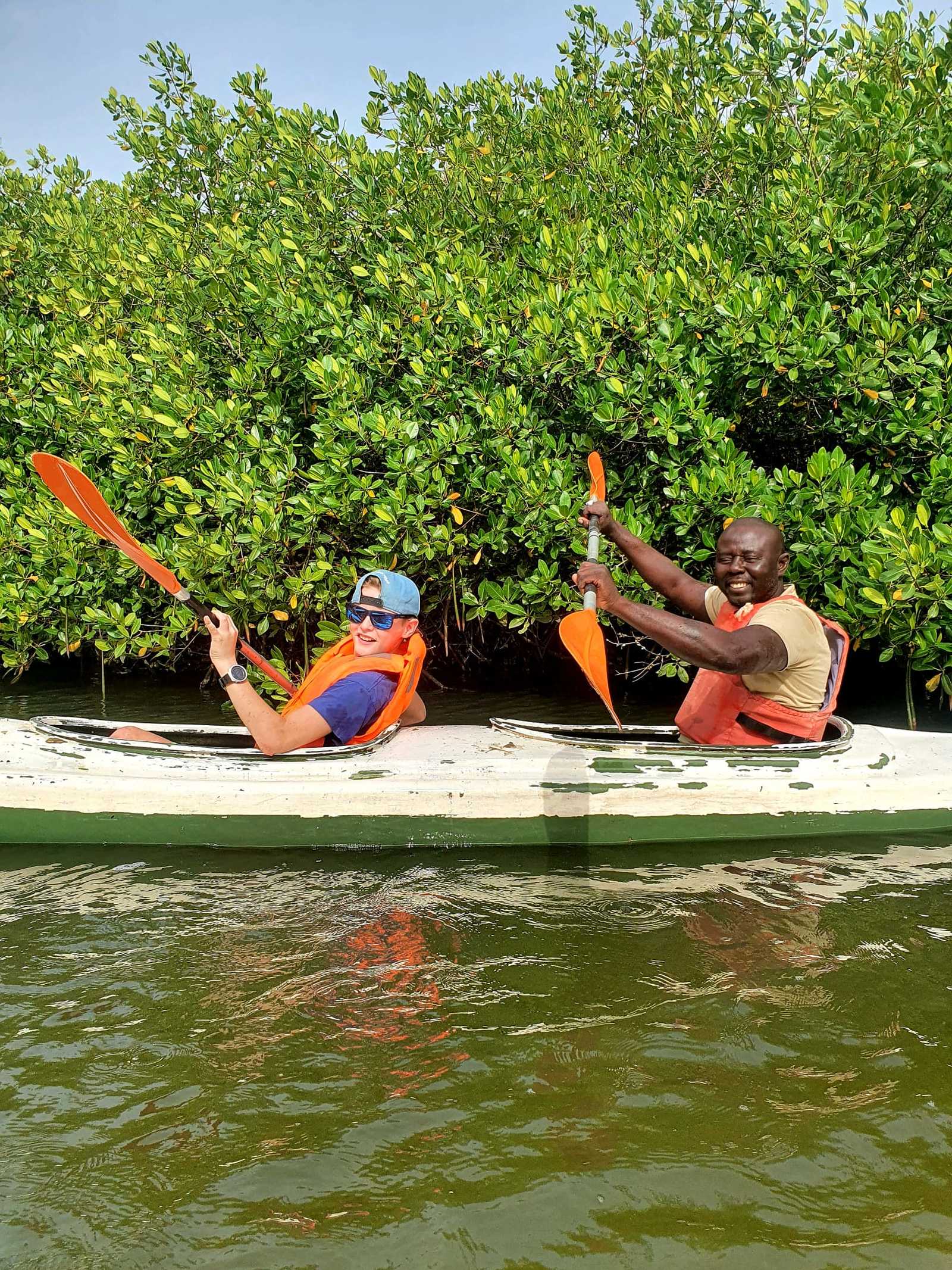 Kayak au Sénégal © Wulser Yann