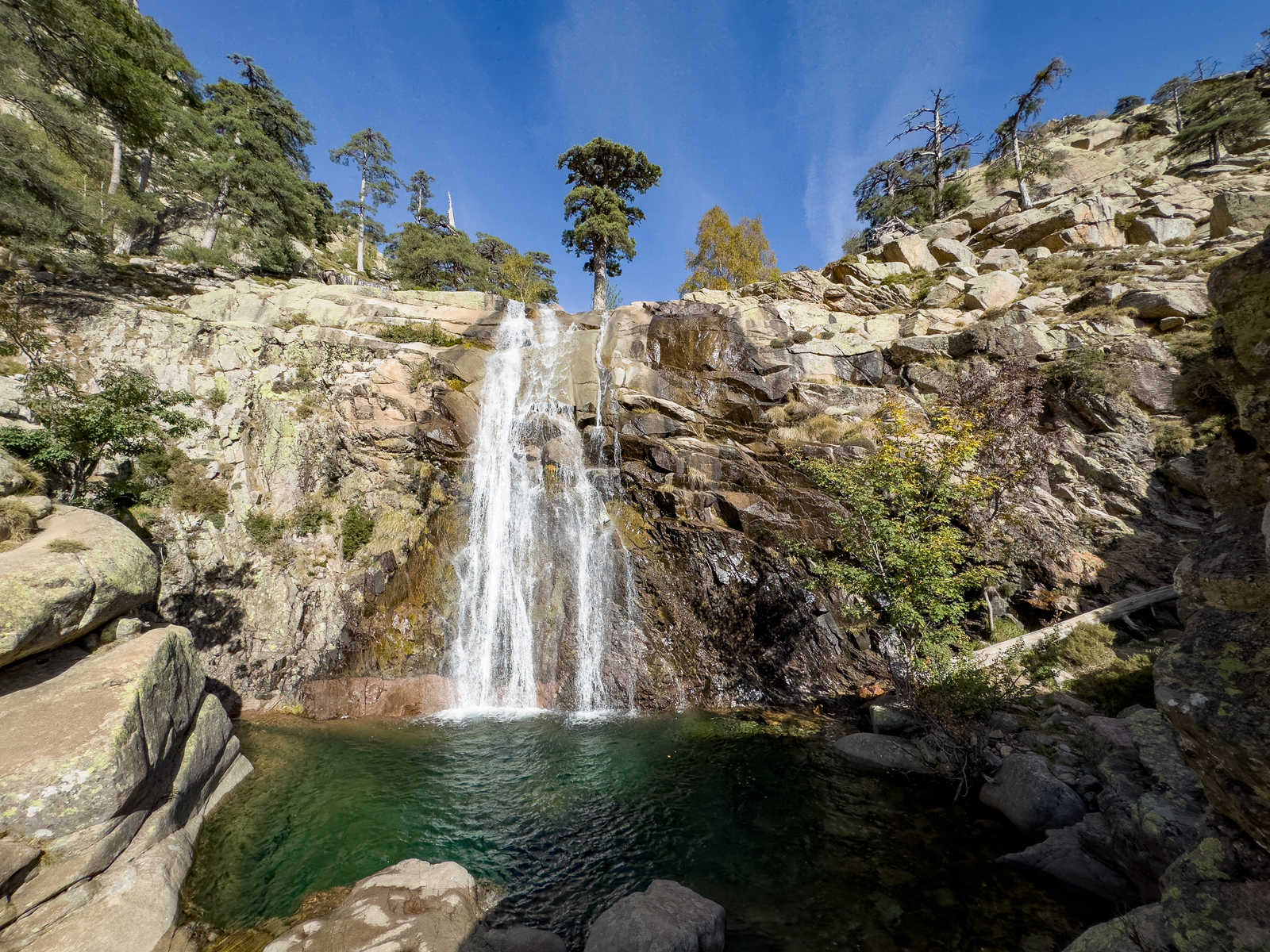 La cascade de Radule, Corse © La Corse Autrement Adobe
