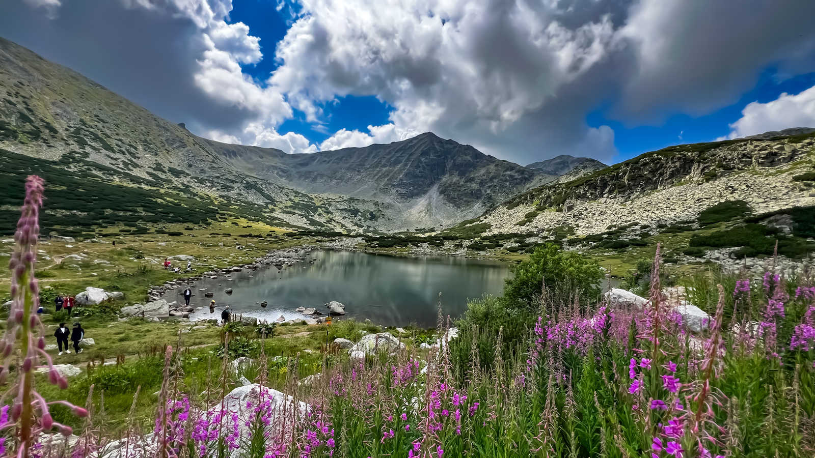 La région du Mont Mousala dans la Parc National de Rila en Bulgarie © Silhouettesigndesign