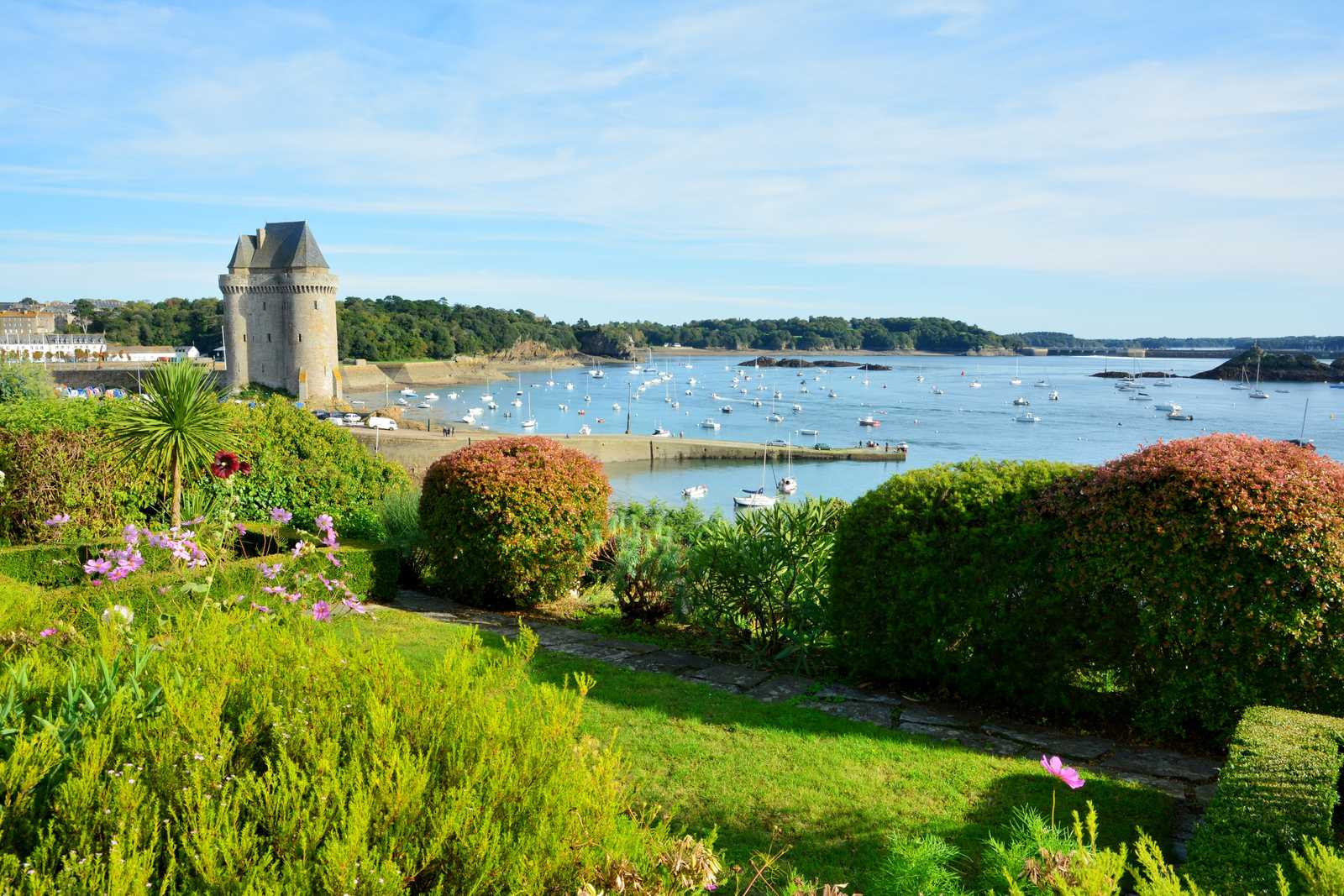 La tour Solidor à Saint-Servan, Saint-Malo, Bretagne © Aquaphoto