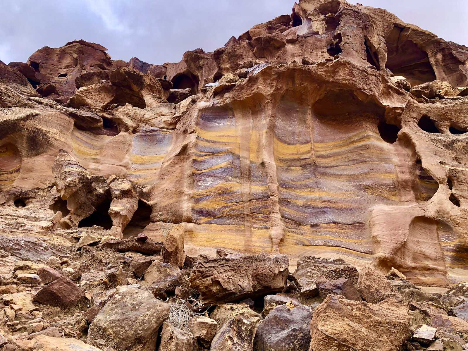 La Vallée Arc-en-Ciel, Wadi Araba, Jordanie © Martin Laprade Nicolas