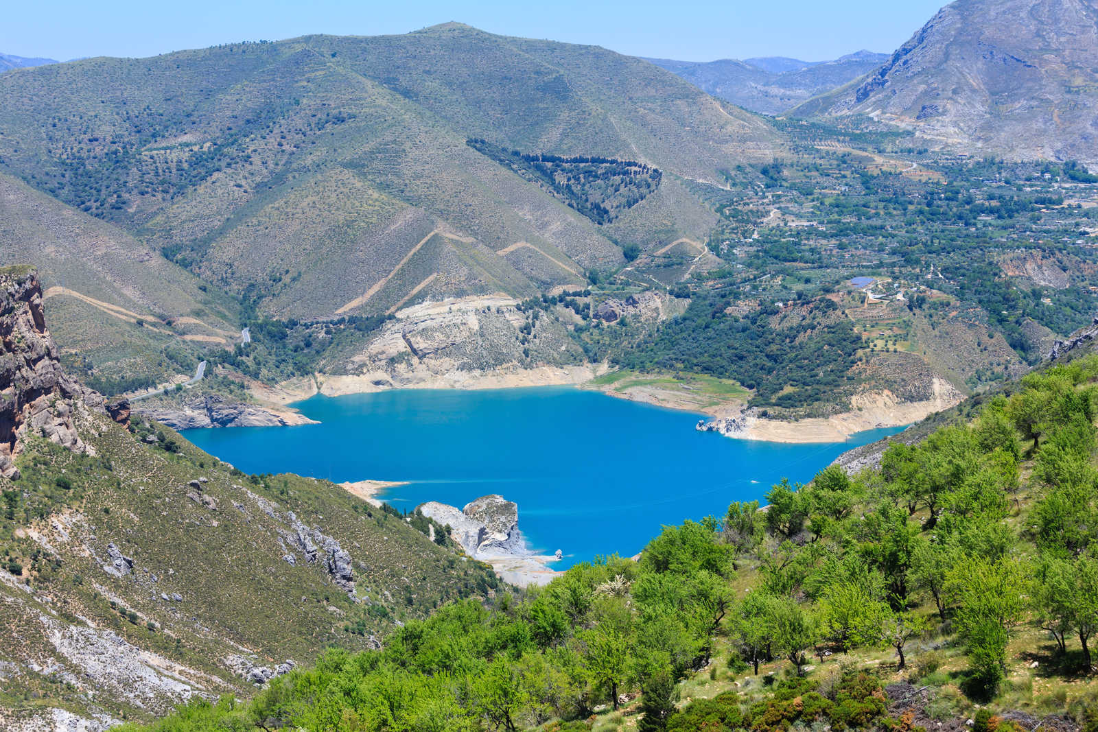 Lac en Andalousie, Espagne © Wildman
