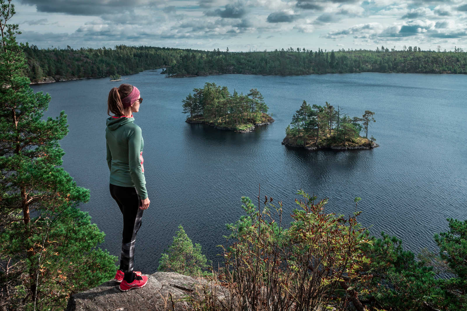 Lac Stensjon dans le parc national de Tyresta © Linder Bastian