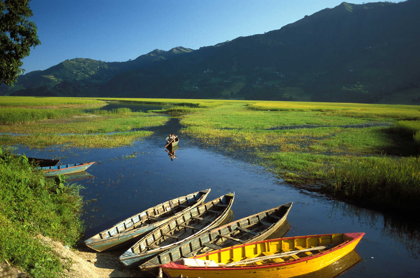 Le lac Phewa, près de Pokhara © M. GOUNOT