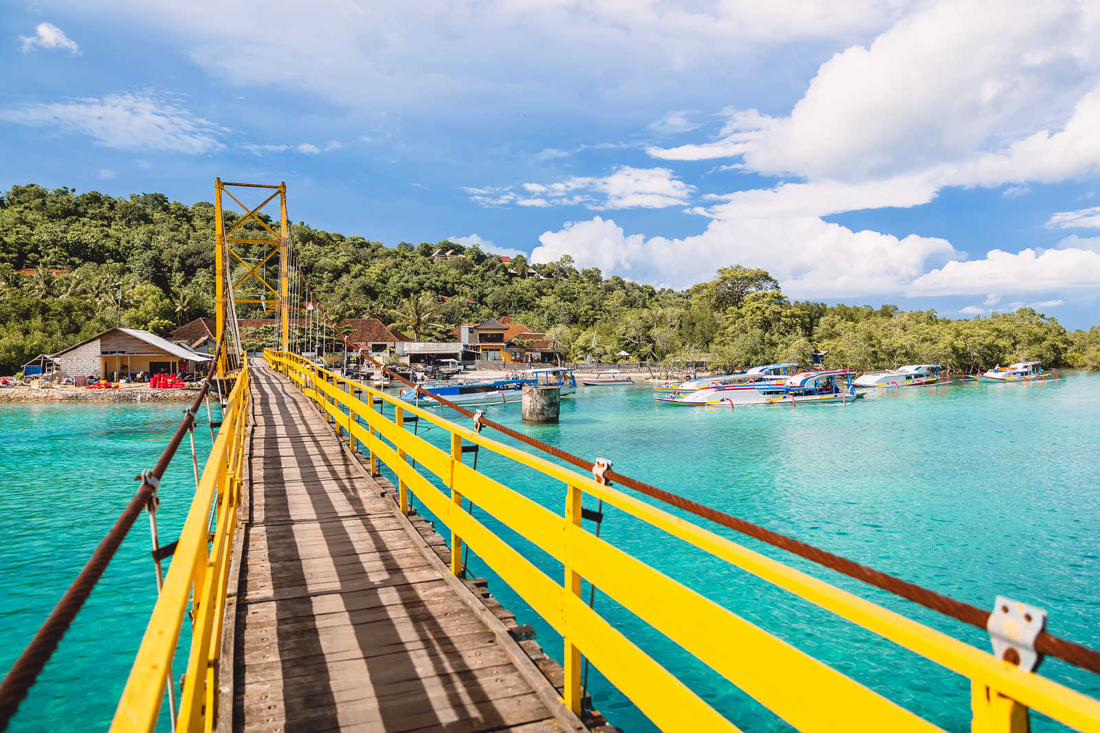 Le Pont Jaune de Nusa Lembongan © Artifirsov