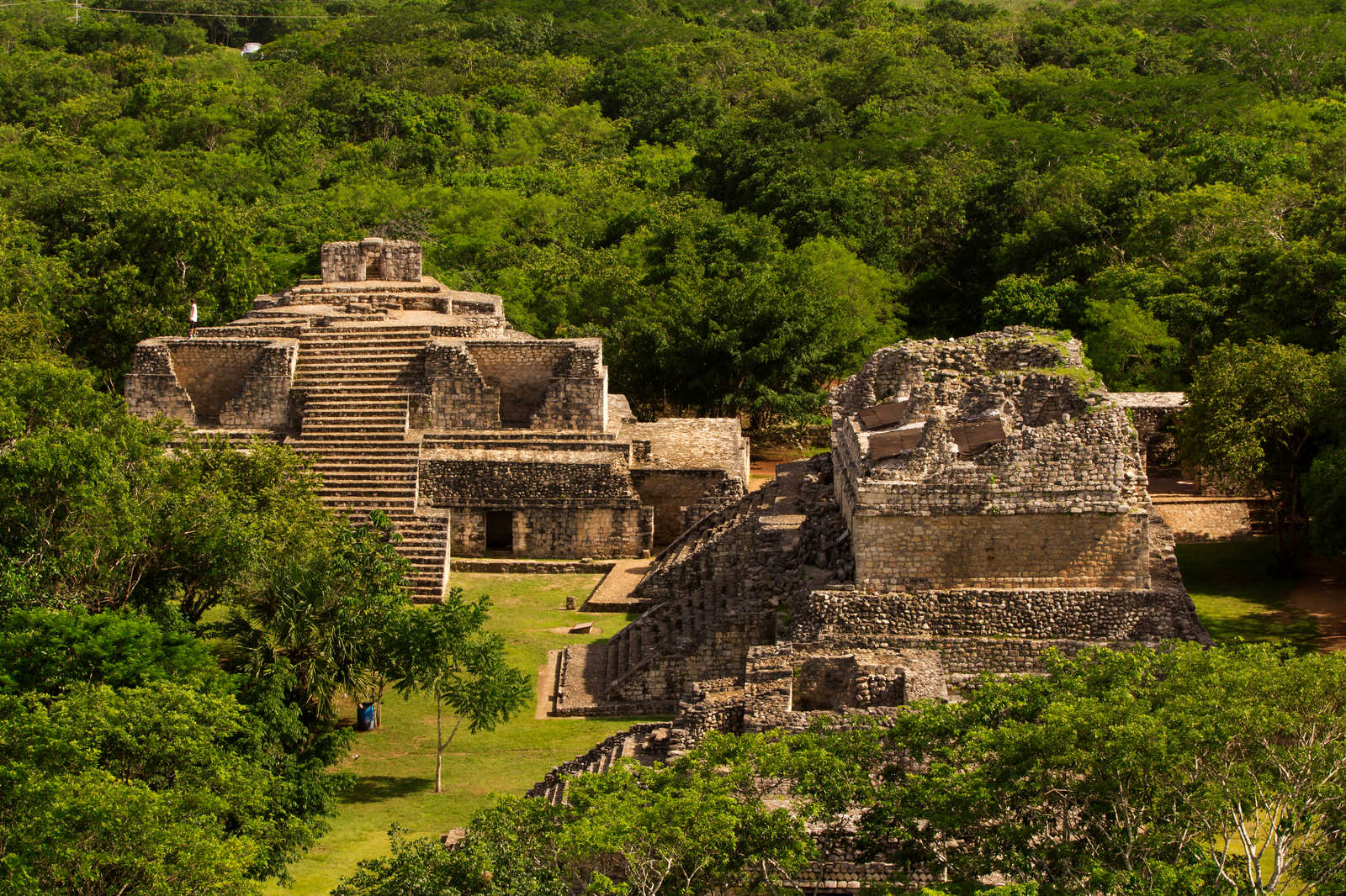 Les ruines d'Ek Balam dans le Yucatan, Mexique © Pop Gino