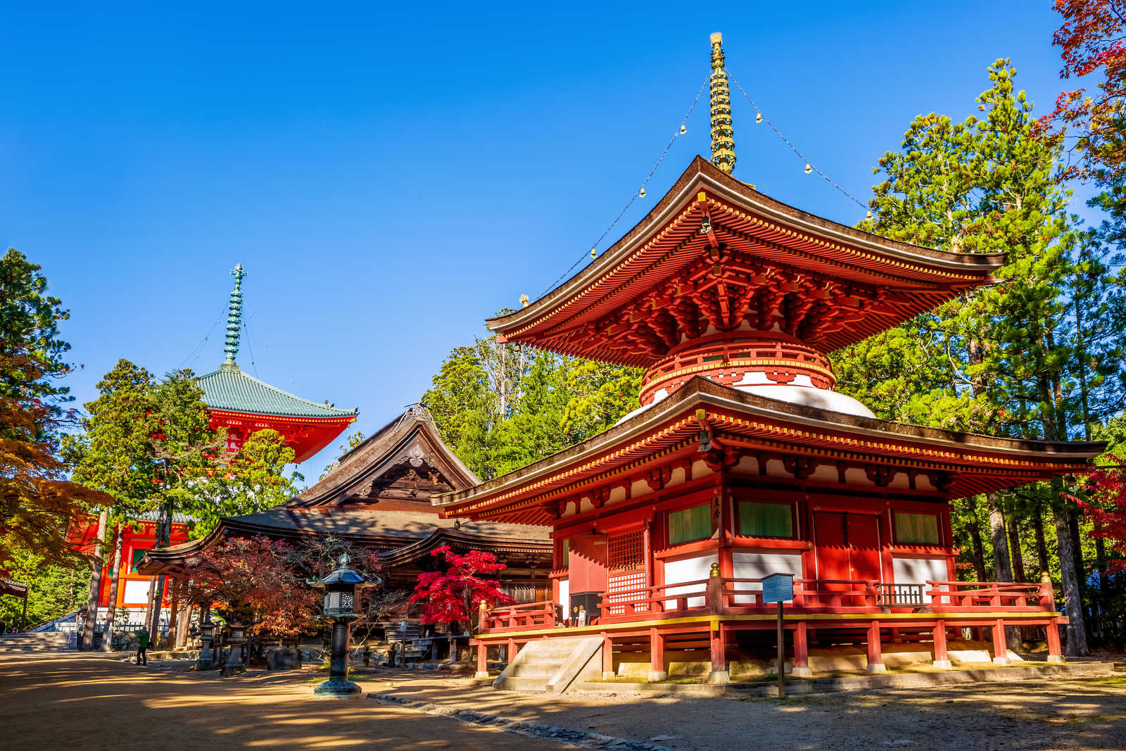 Les temples de Koyasan © Spozhoga
