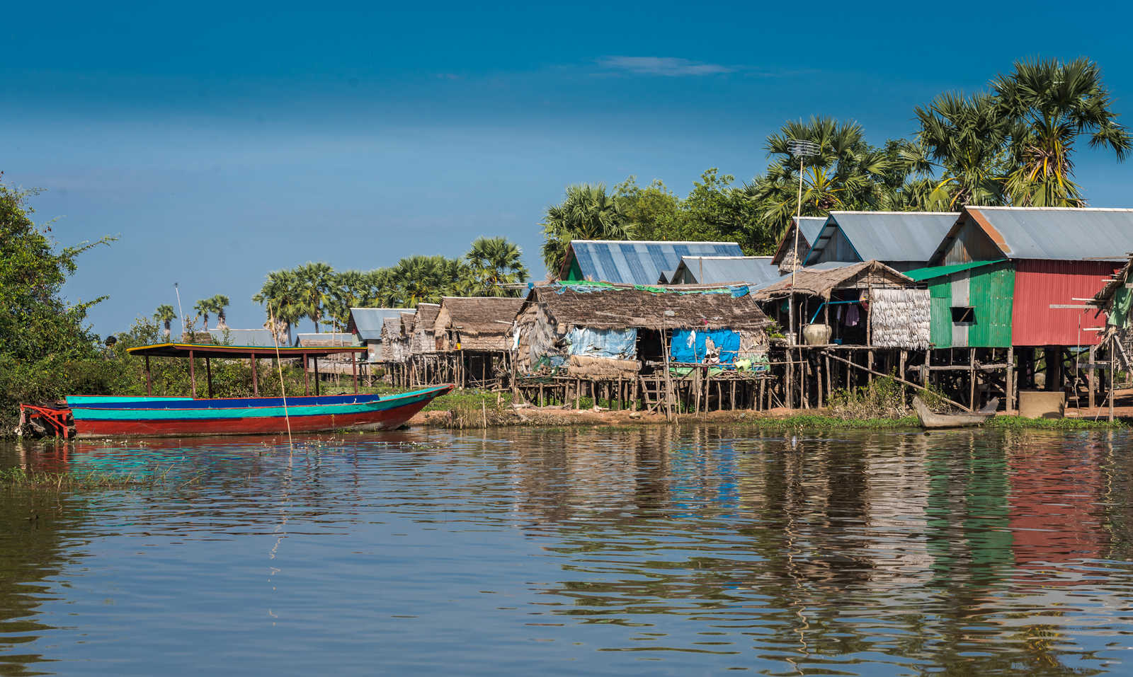 Les villages flottants du lac Tonlé Sap © Joerg