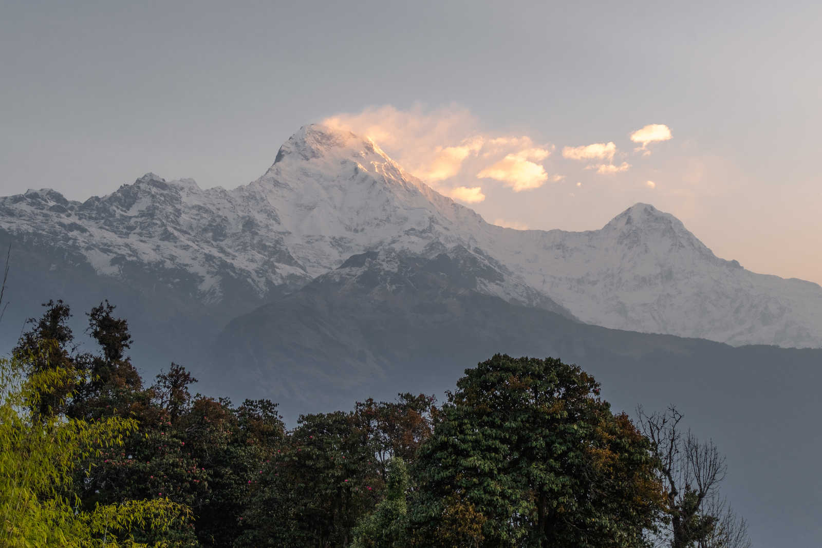 Machapuchare Montagne au Népal © Quillévéré Yann