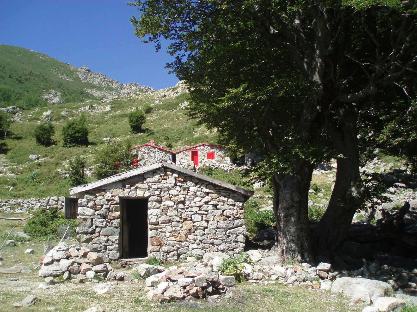 maisonnette dans le sud de la Corse © X. JALBY