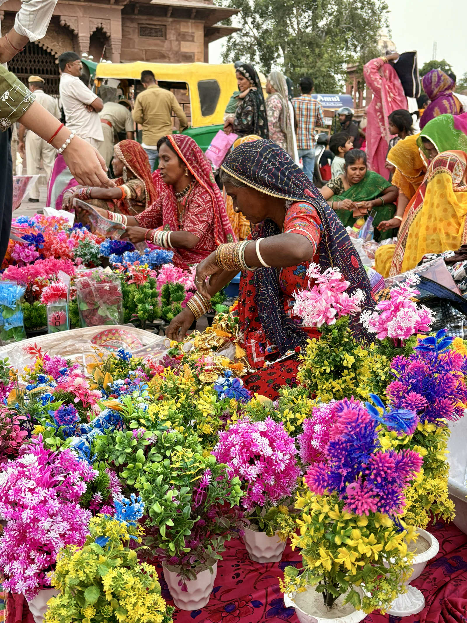 Marché de Jodhpur en Inde © Autran Olivier
