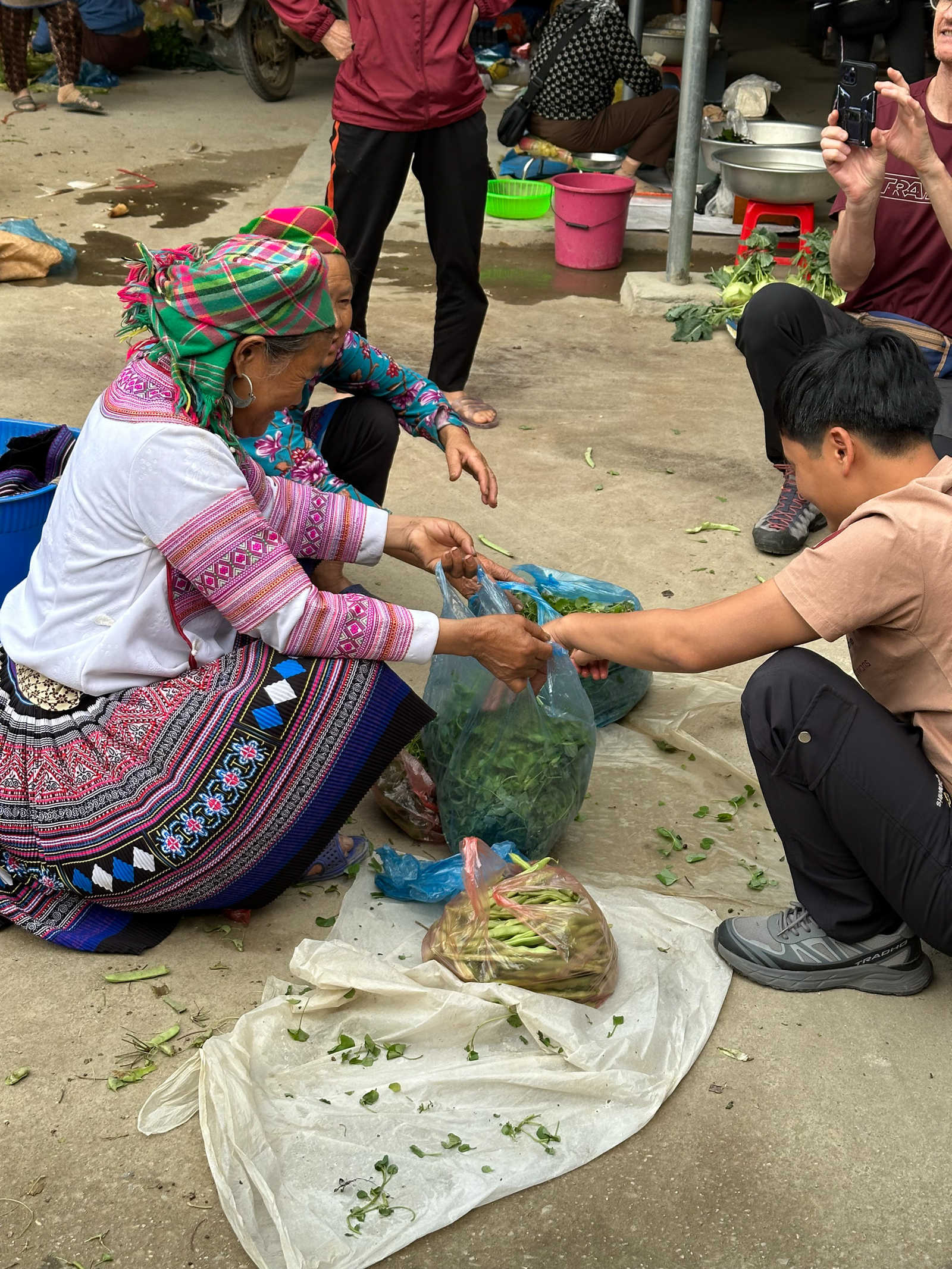 Marché traditionnel du Nord du Vietnam © Pellet Stéphanie