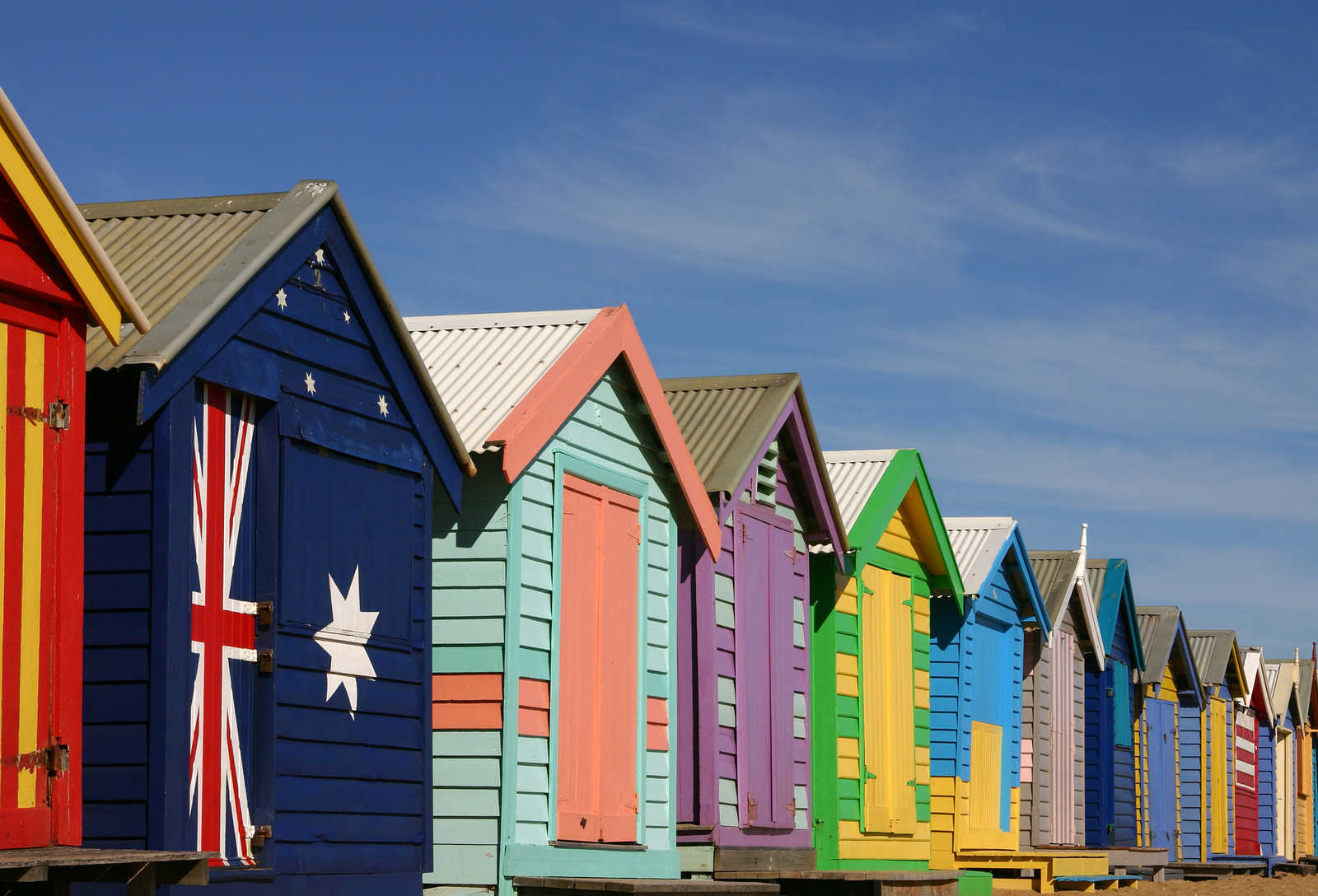 Melbourne - Bathing Boxes © Jobhopper