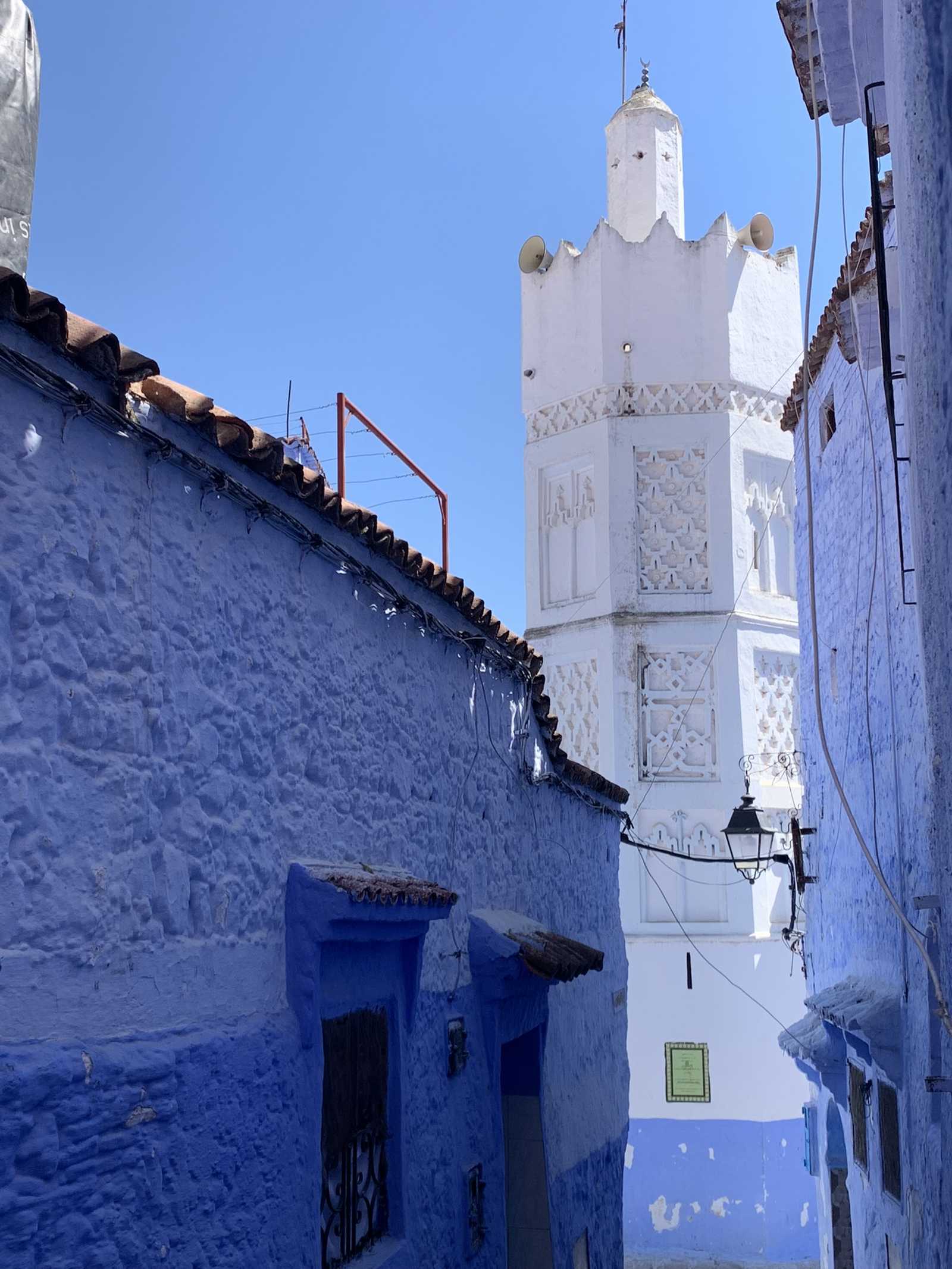 Minaret dans la medina de Chefchaouen © Caupin Raphaëlle
