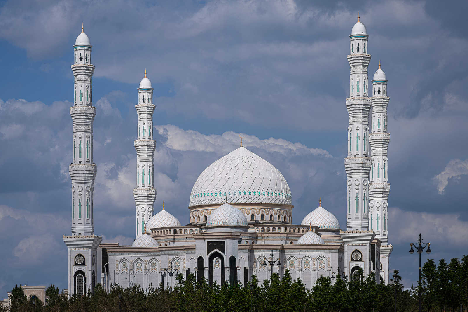 Mosquée Hazrat Sultan, Astana © Philippe Mader