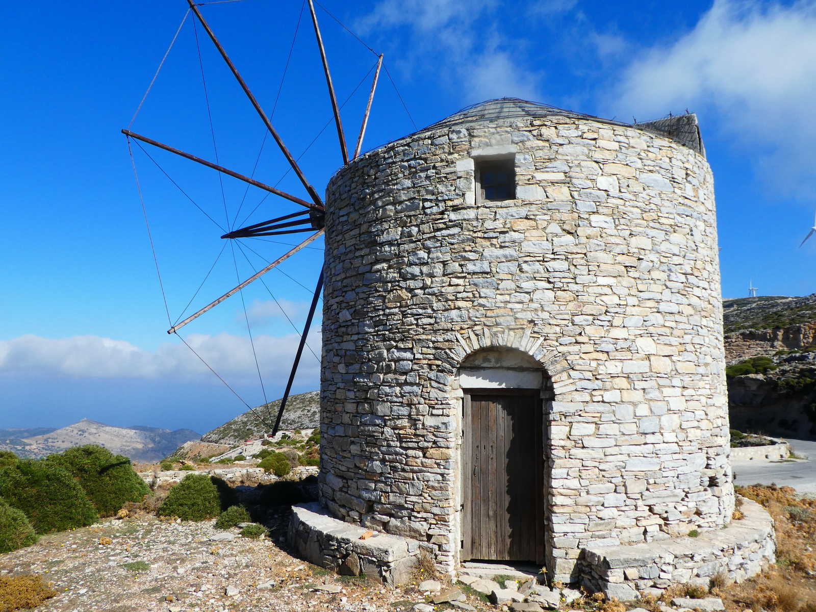 Moulin à vent à Naxos, Cyclades © Demay Florian