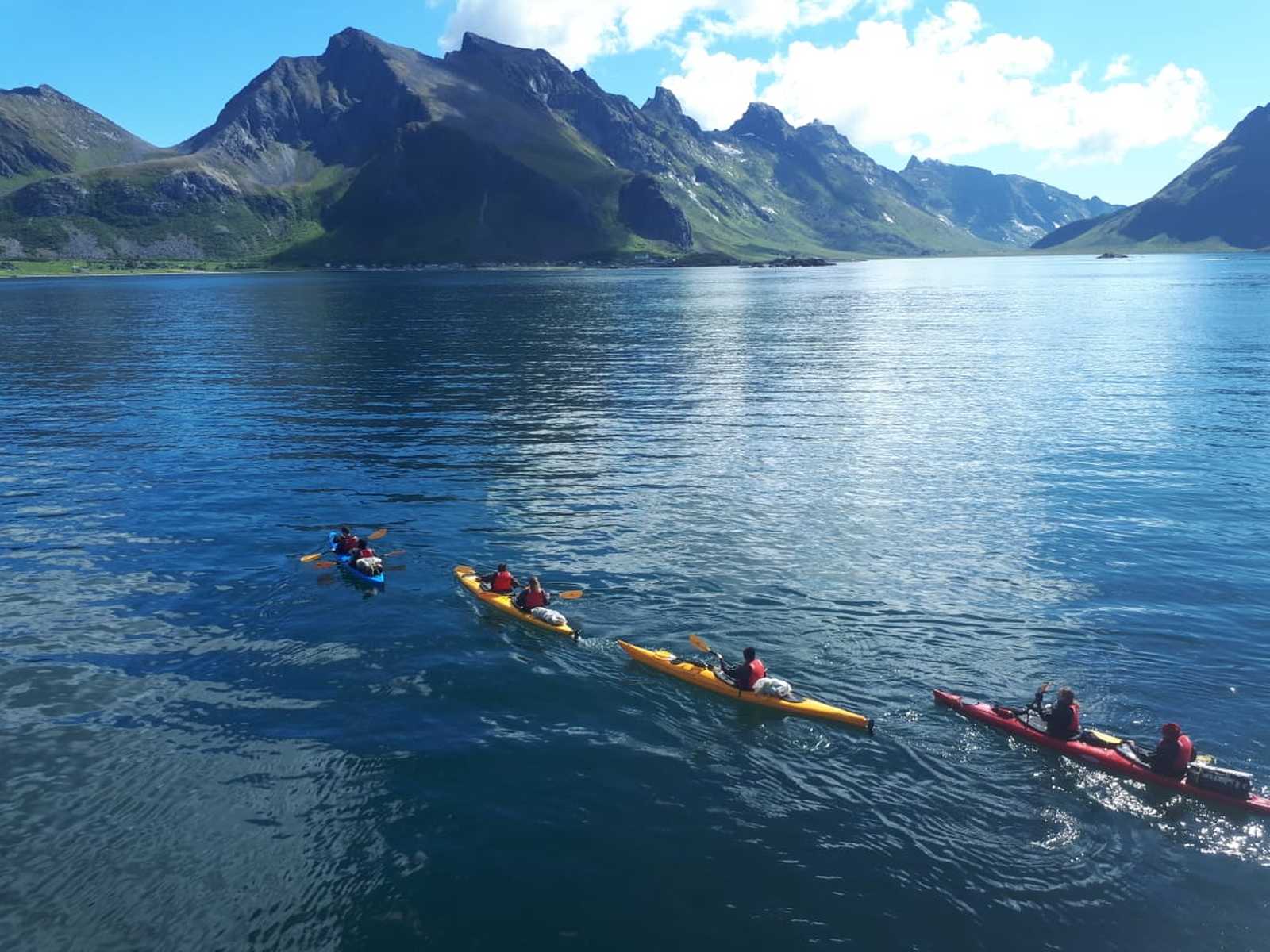 Image Itinérance en kayak et rando dans les Lofoten