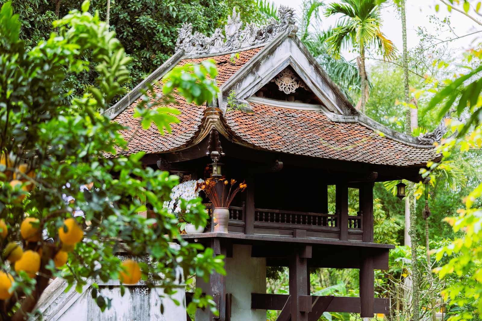 Pagode Môt Côt, Temple à Hanoï, Vietnam © Autran Olivier
