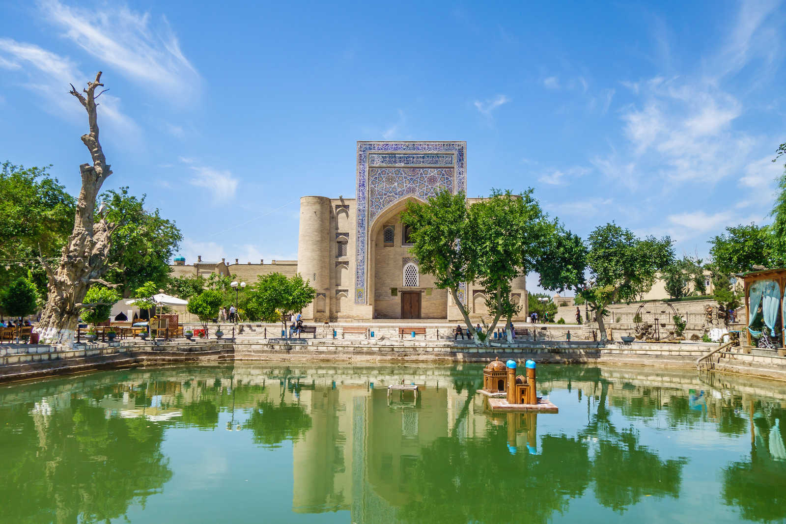 Panorama of Lyab-i Hauz, Boukhara © Polioketes